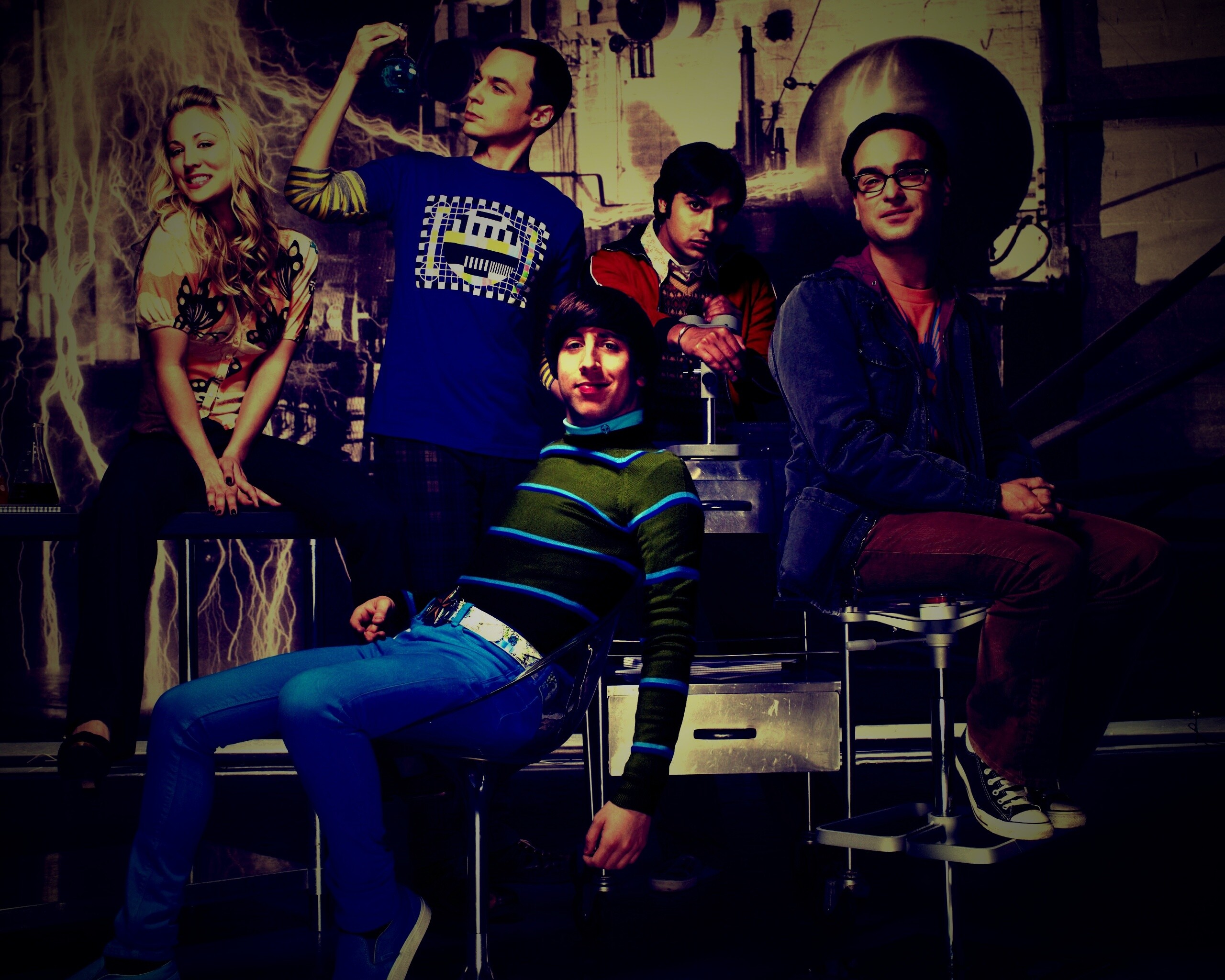 Теория большого взрыва обои