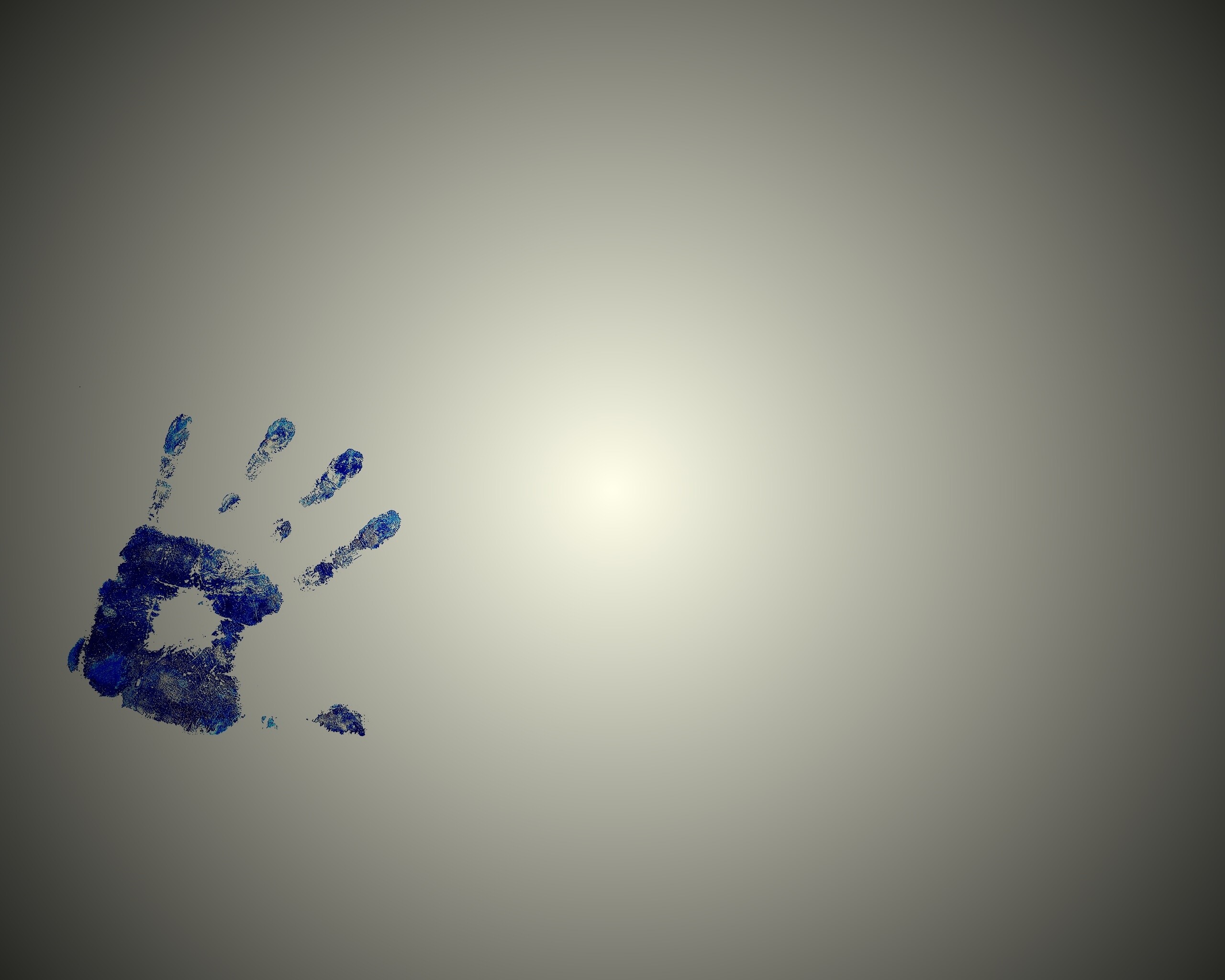 Отпечаток руки обои