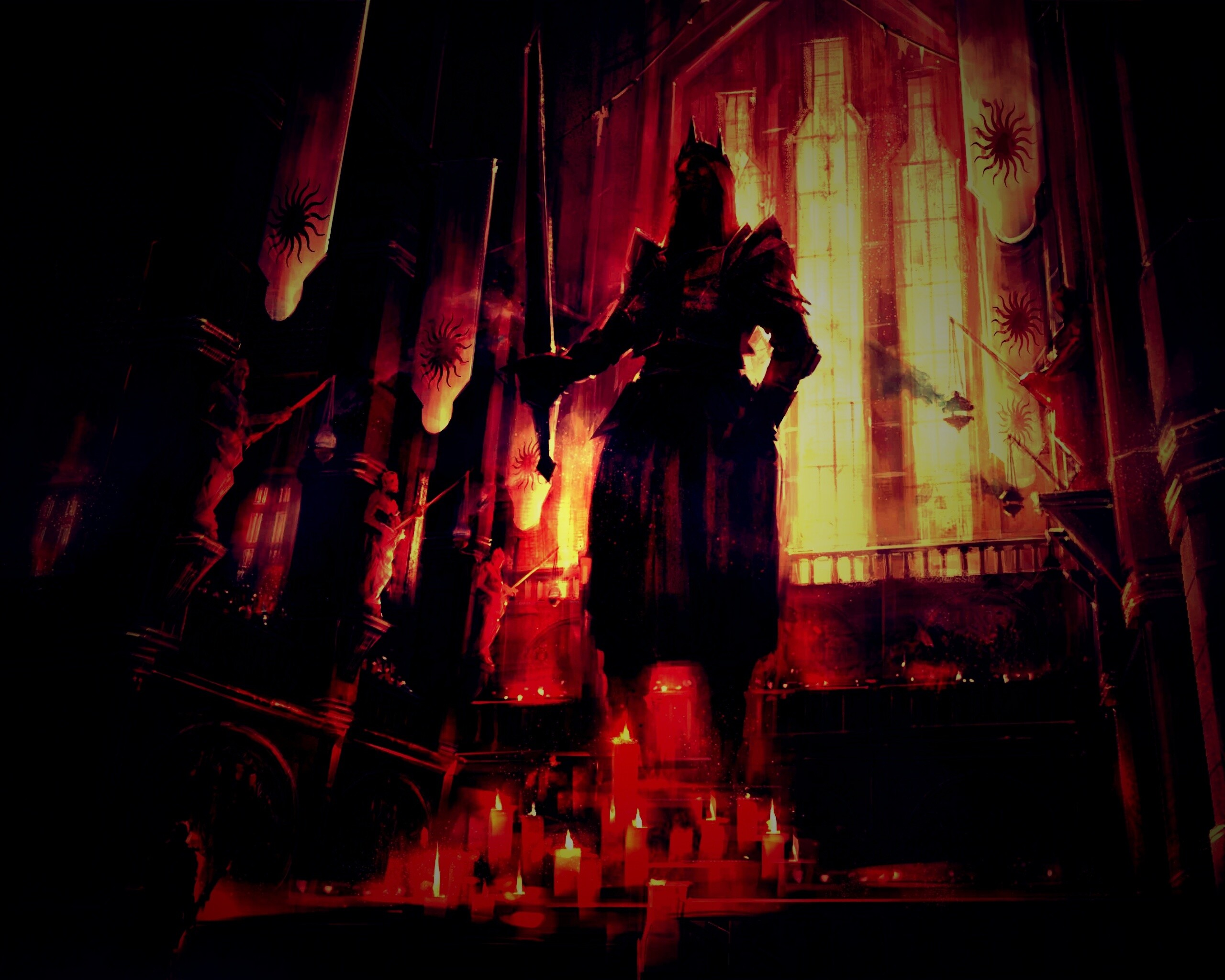 Алтарь из Dragon Age обои