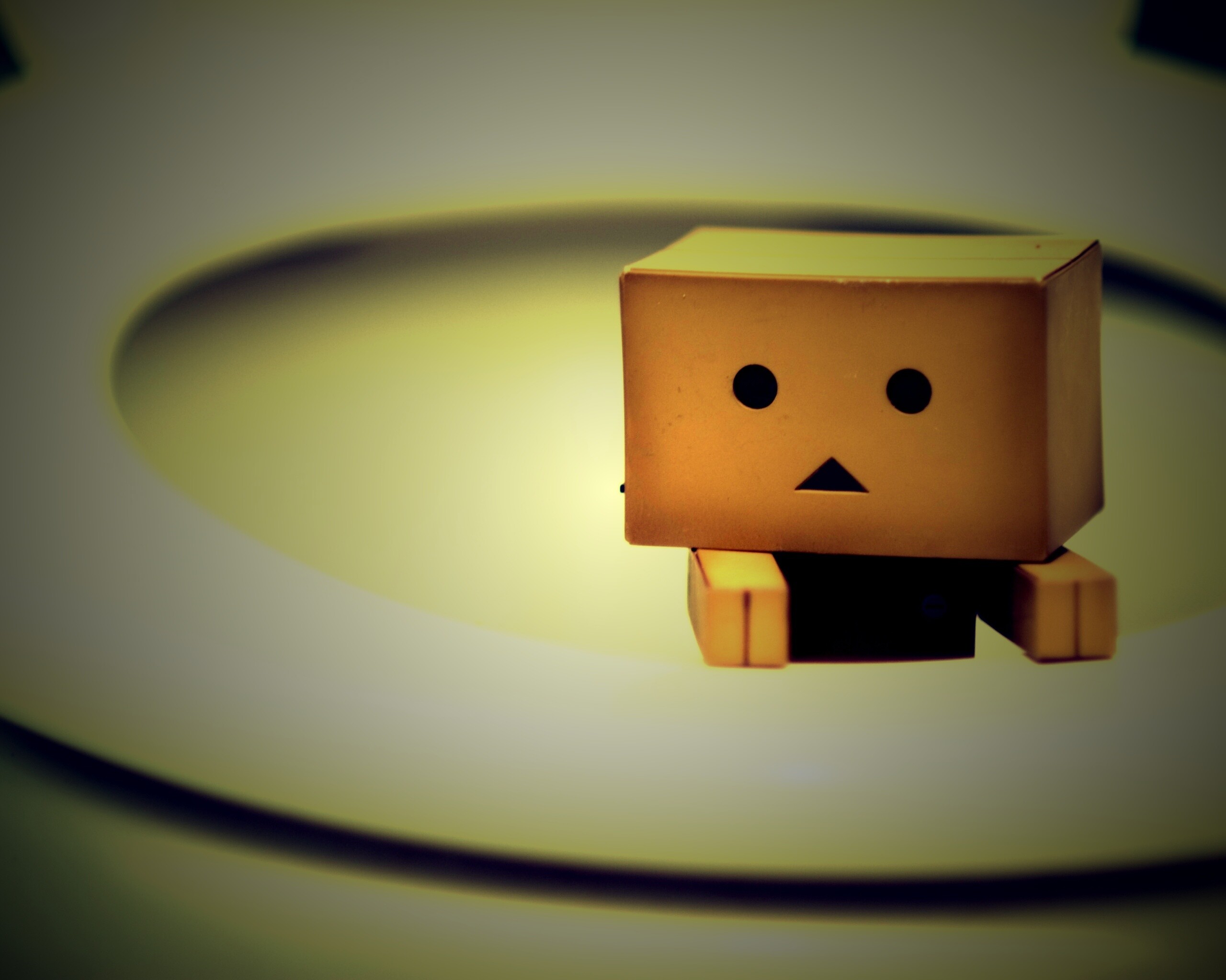 Danbo в унитазе обои