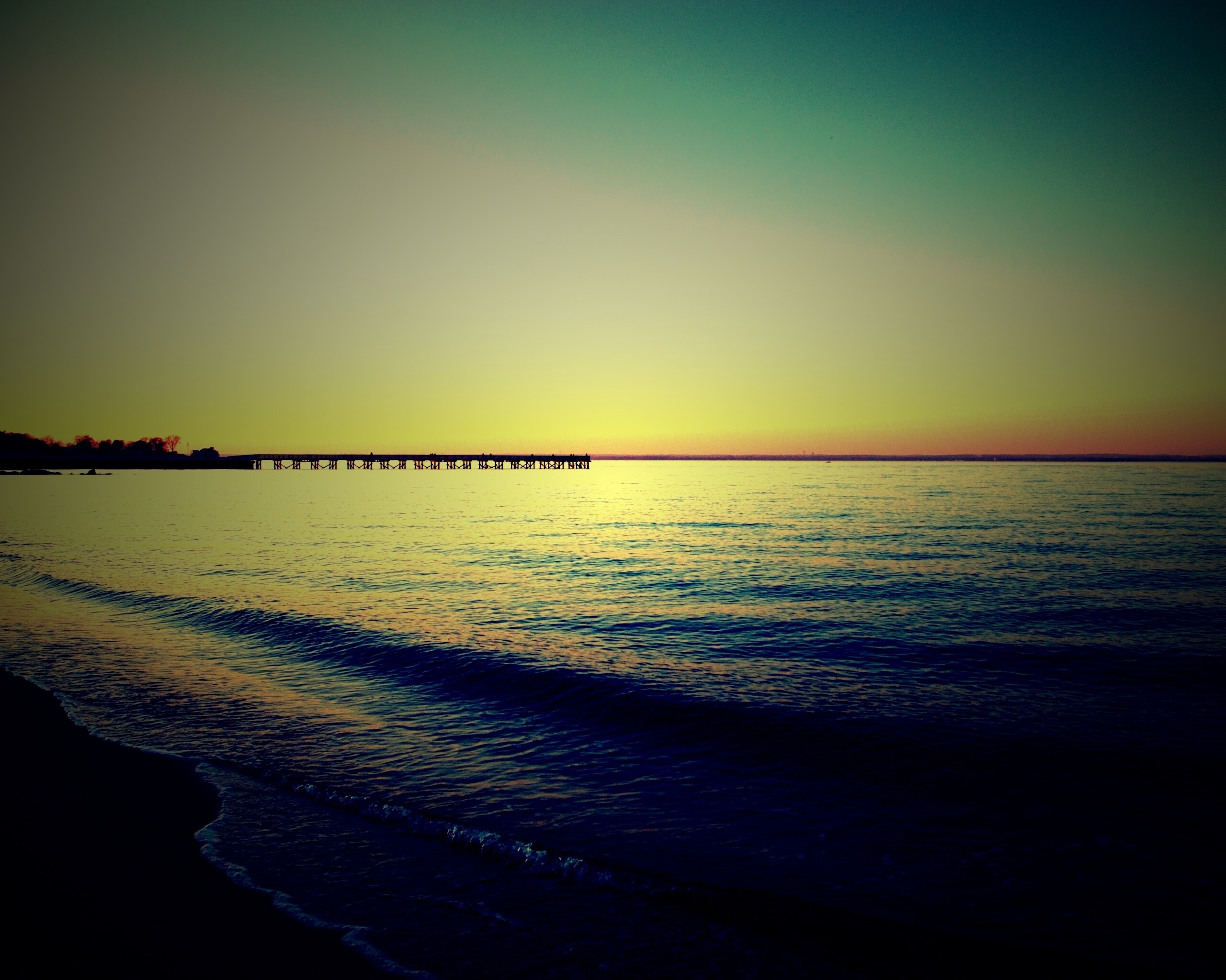 Причал обои