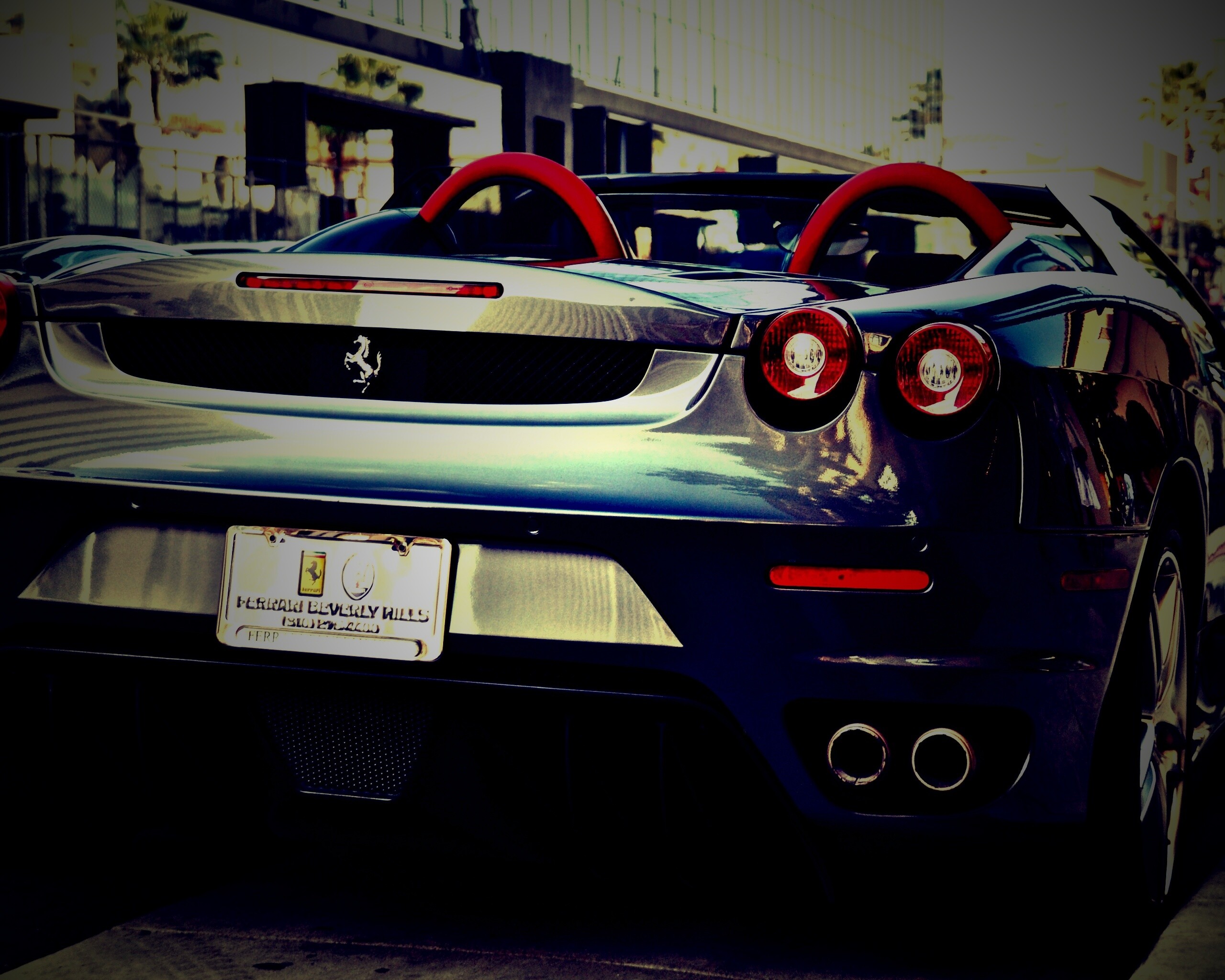 Феррари из Беверли Хиллс обои