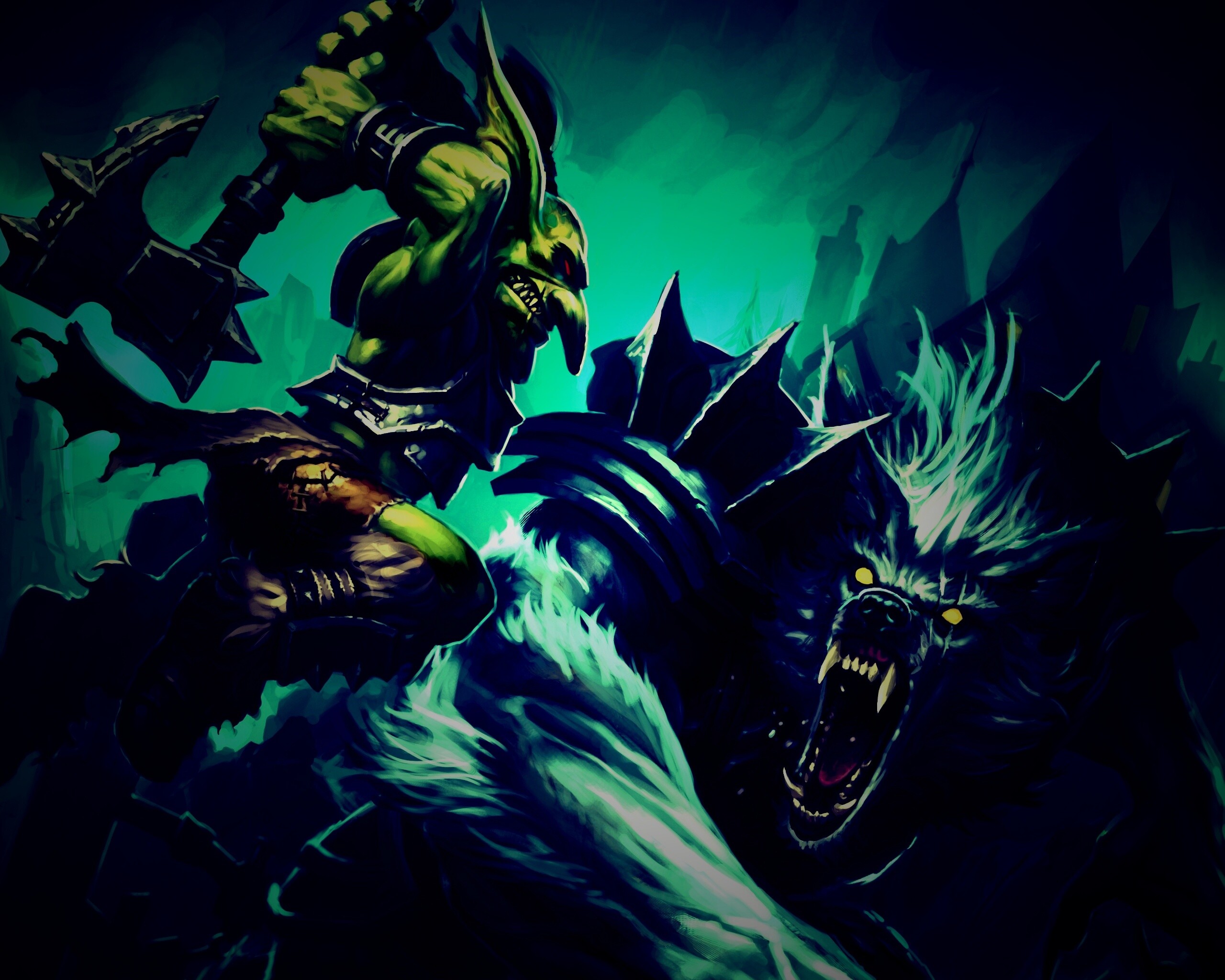 Гоблин и ворген обои