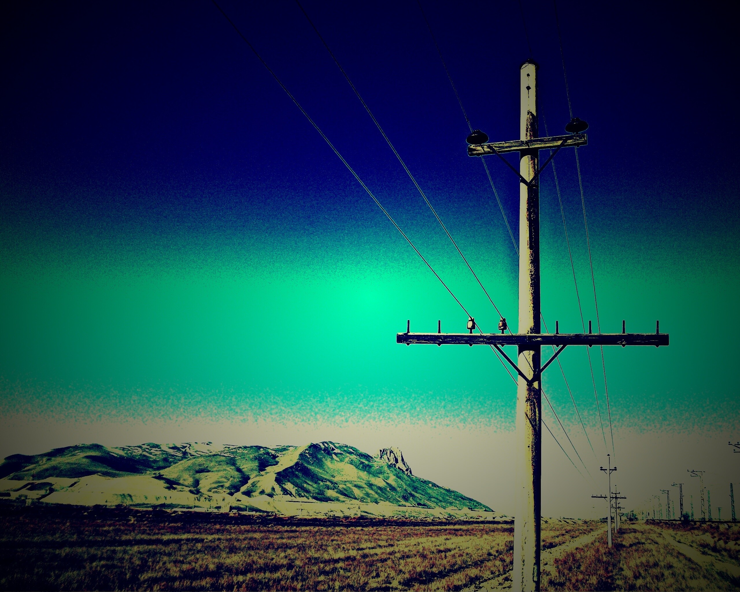 Линия электропередачи обои