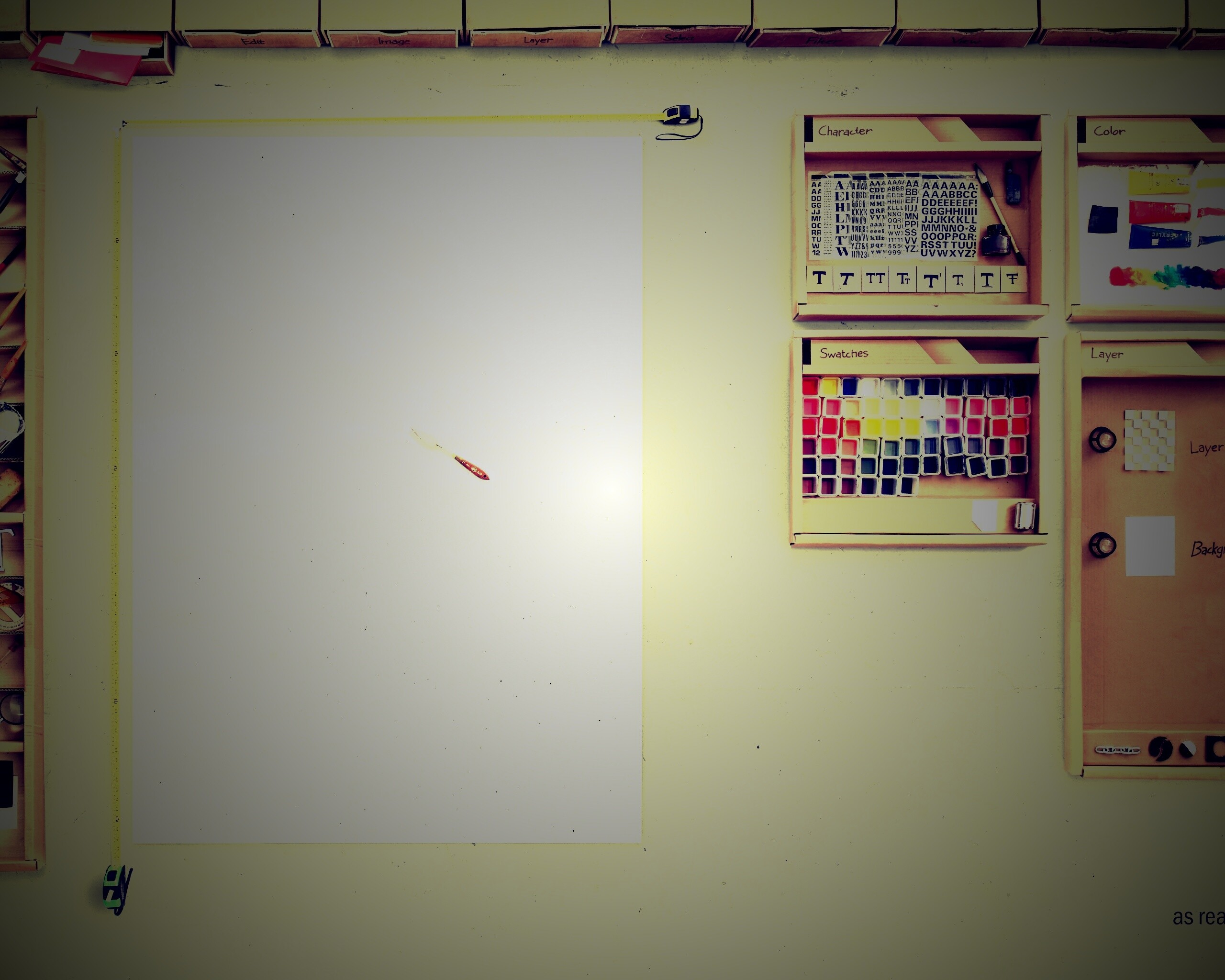 Фотошоп в реальности обои