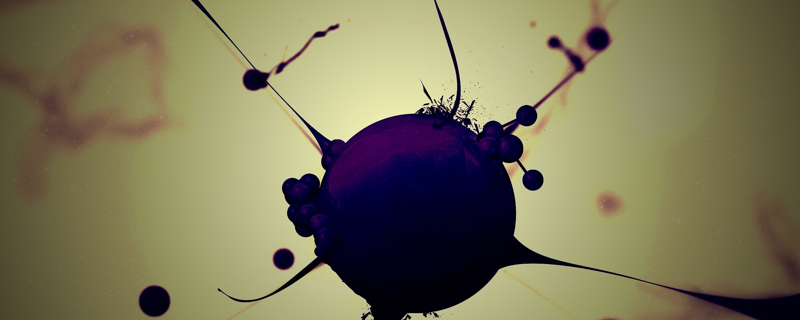 Клякса обои