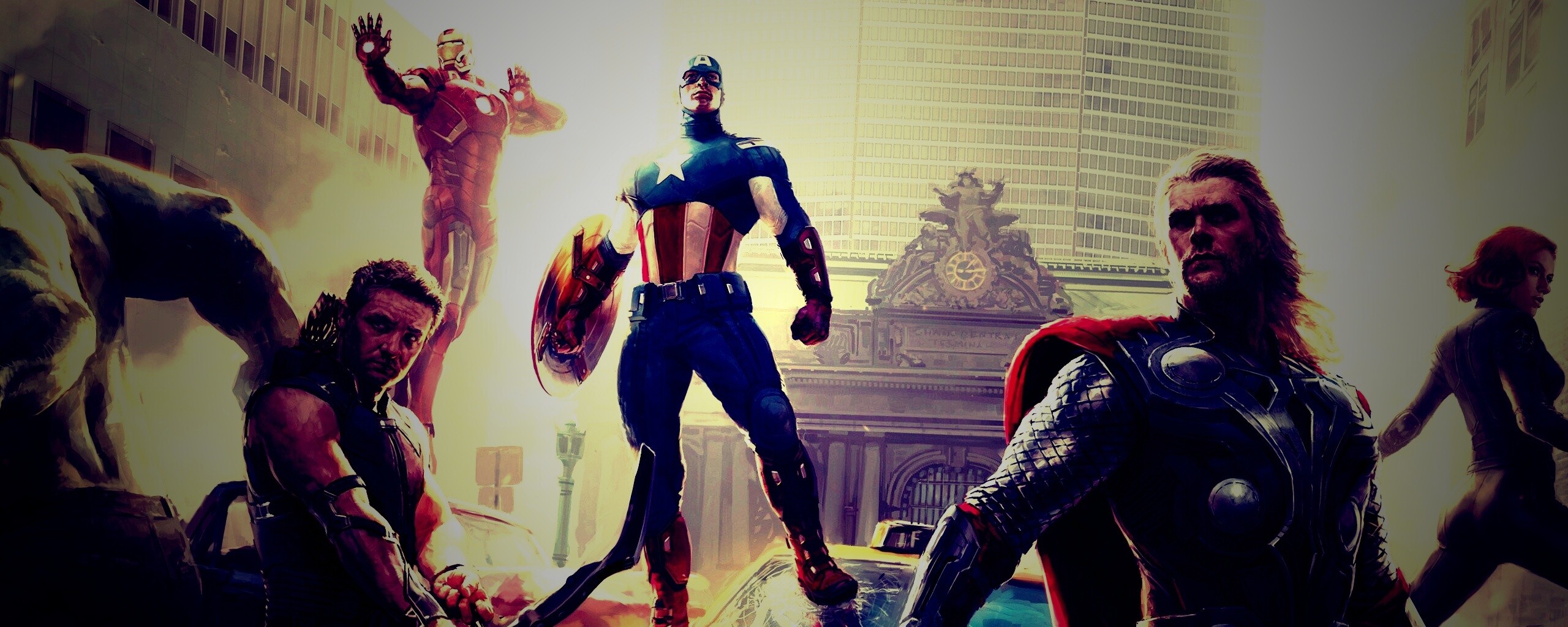 Арт к фильму Мстители обои