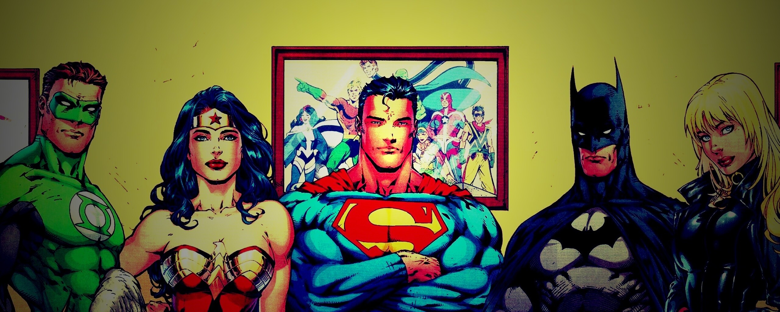 Лига справедлиовости обои