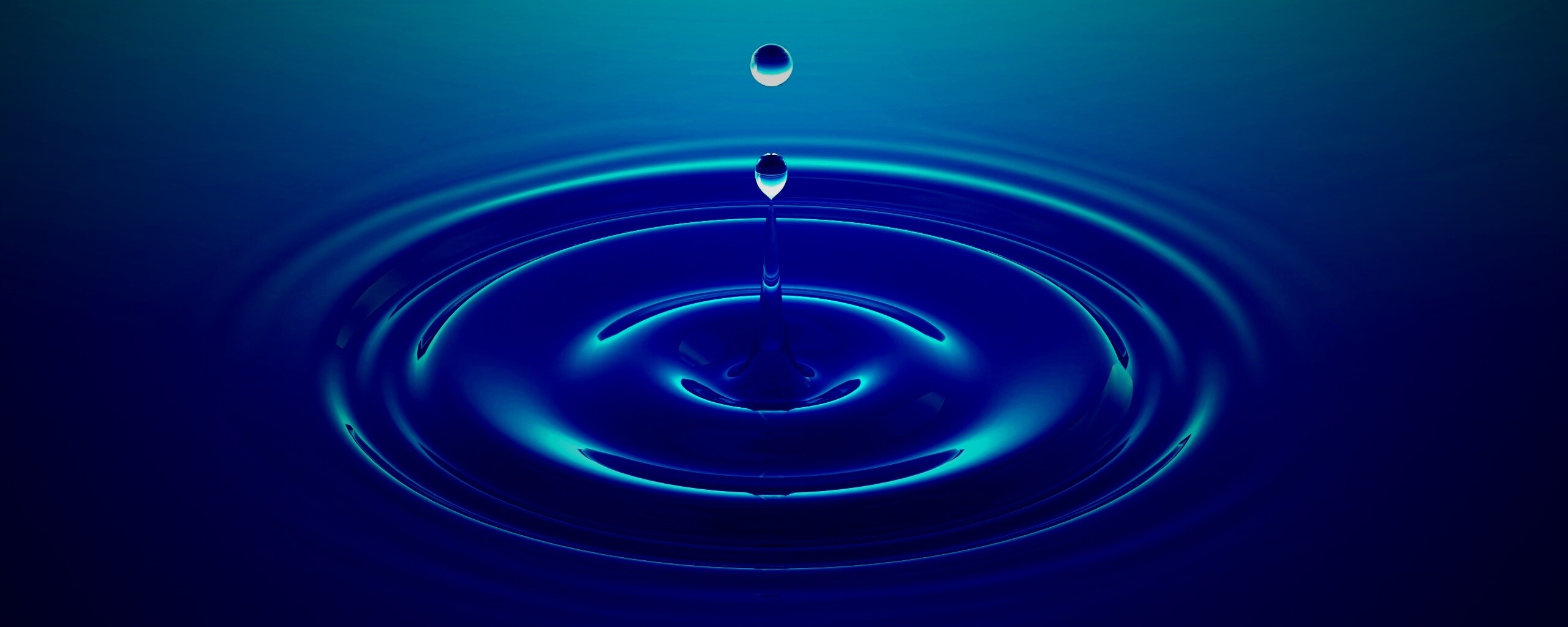 Упавшая капля обои