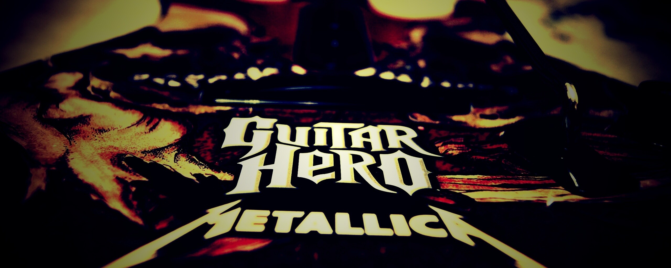 Контролер для Guitar Hero с Металликой обои