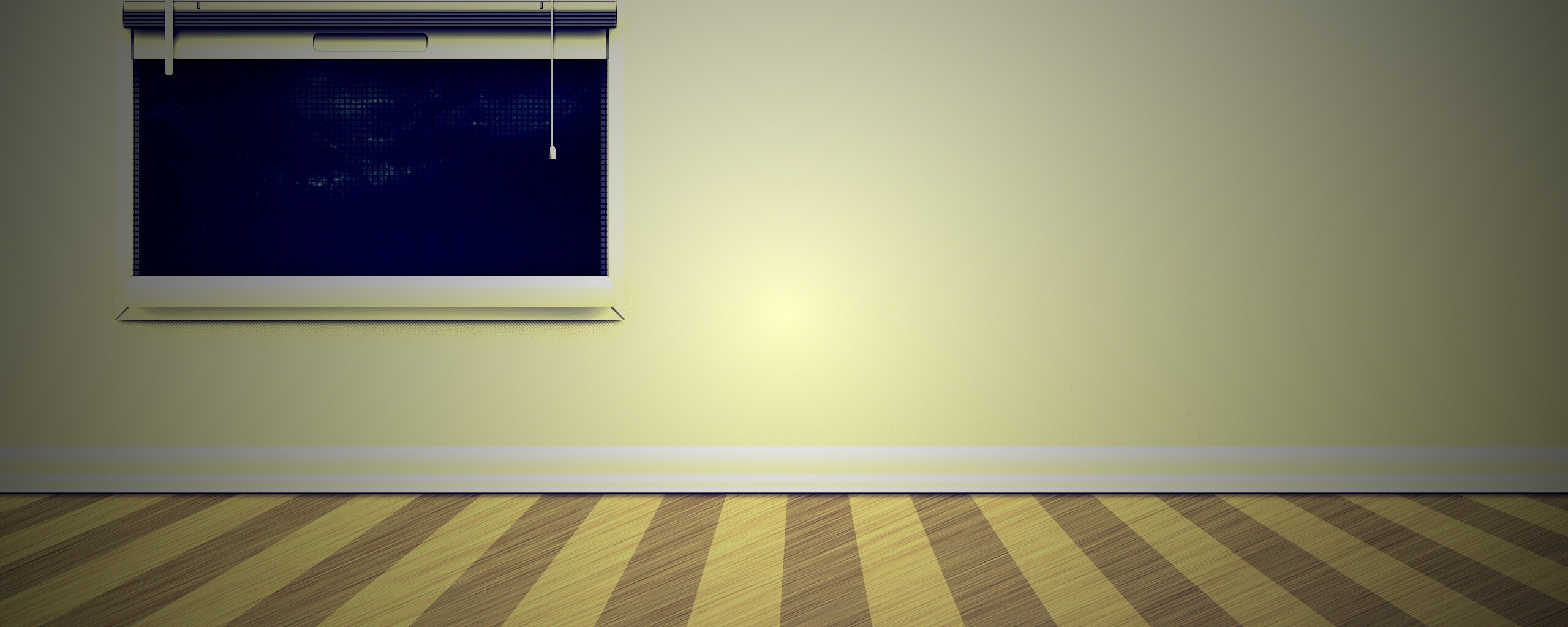 Полосатый пол и стечатое окно обои