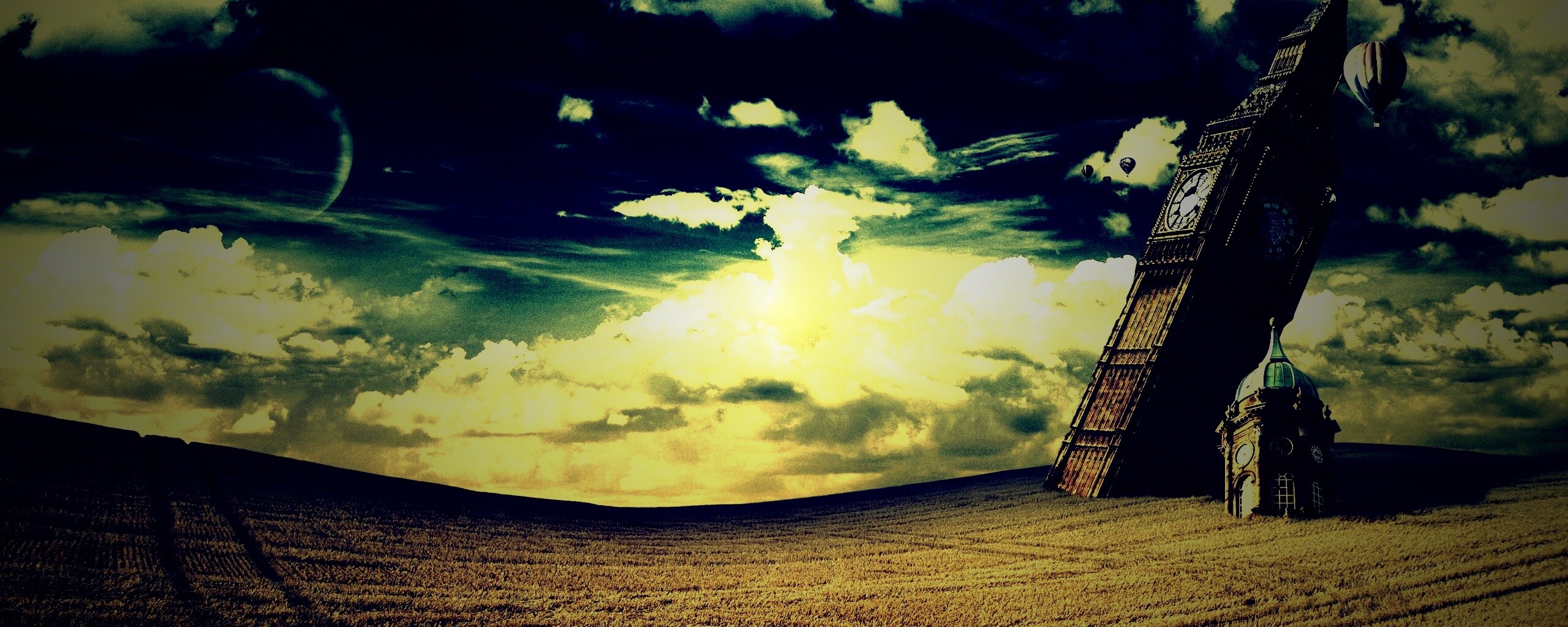 Лондон через тысячи лет обои