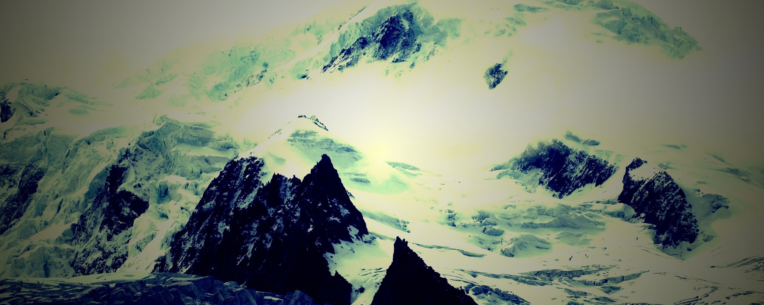 Снежные вершины обои