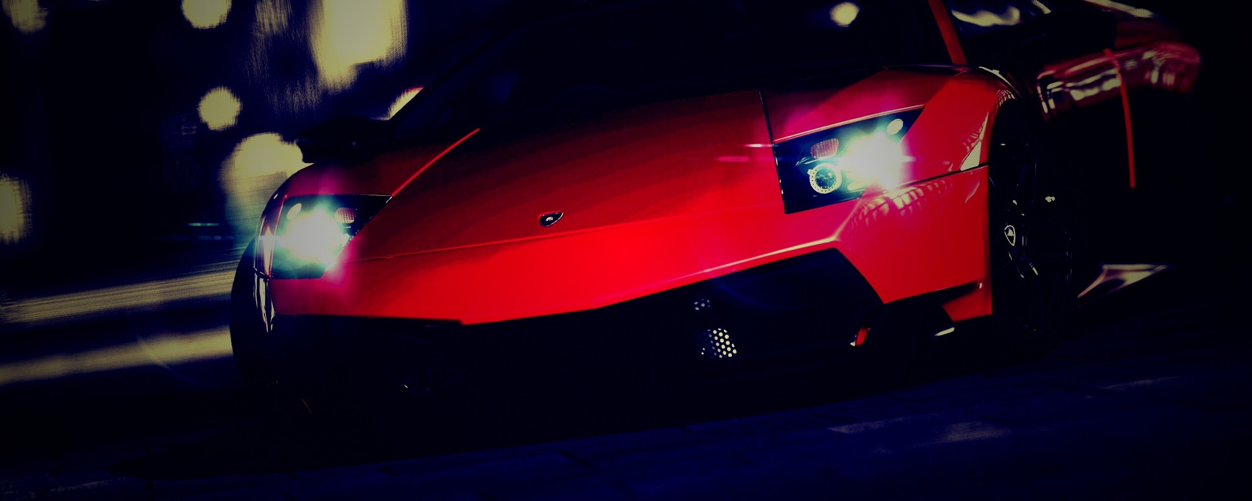 Красная ламборджини мурселаго обои