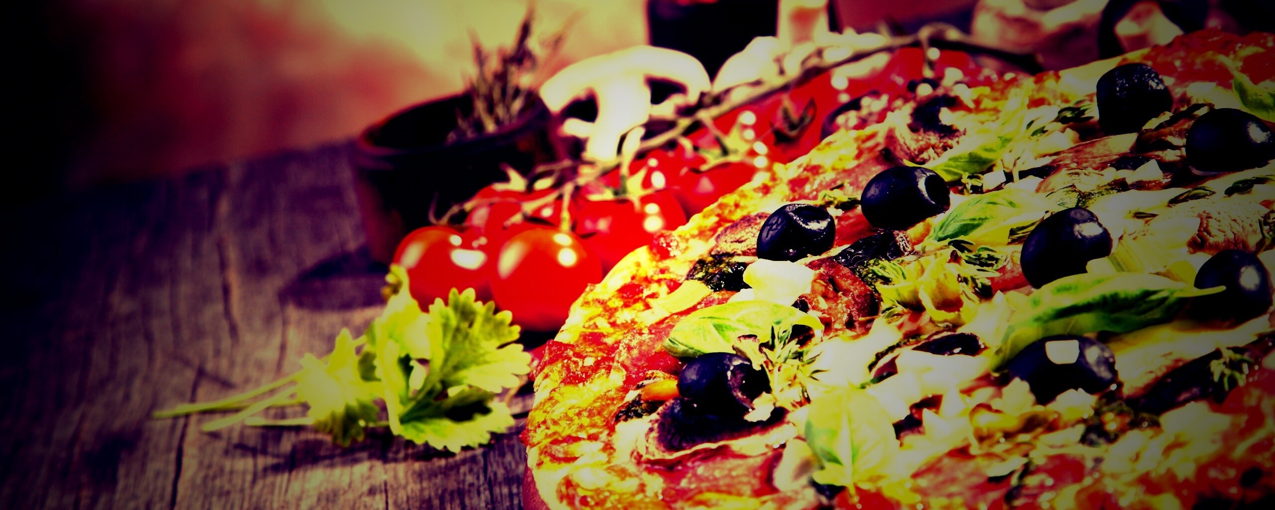 Аппетитная пицца обои