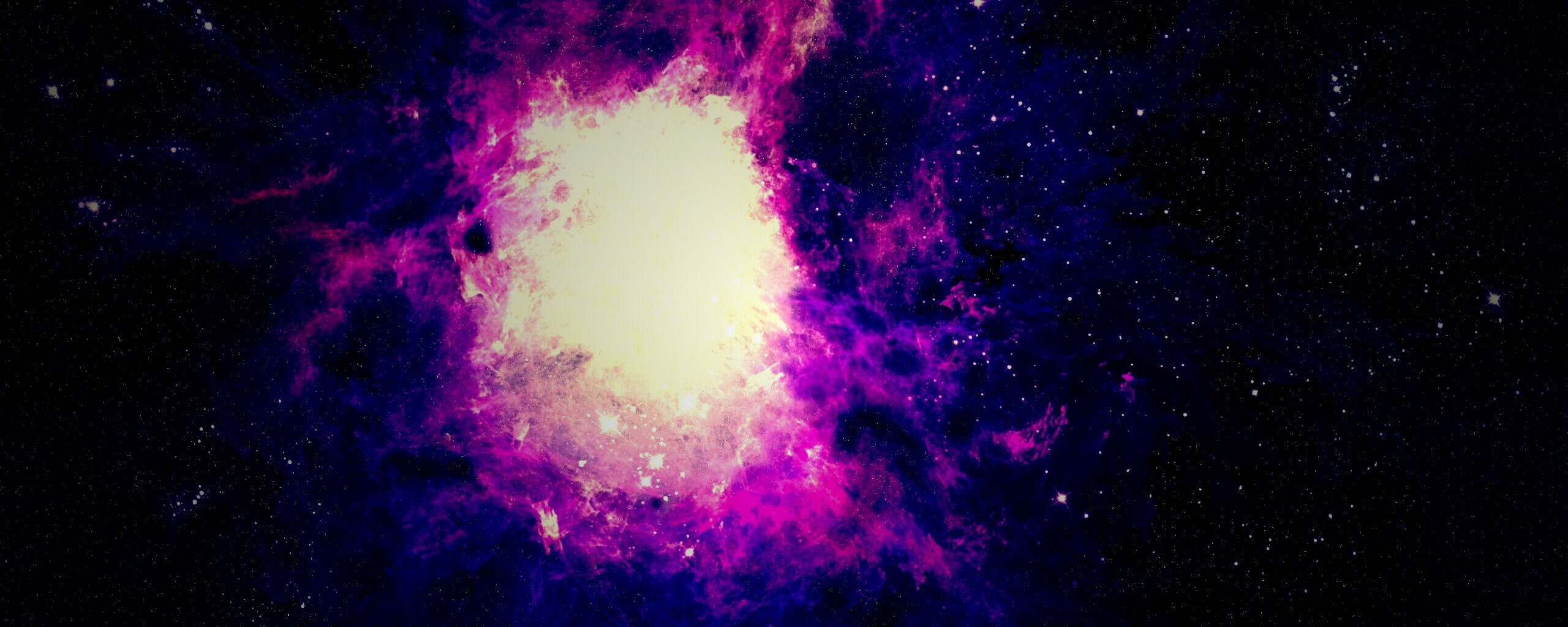 Фиолетовая туманность обои