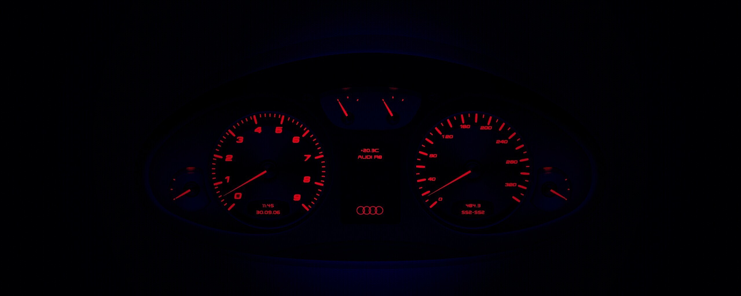 Приборная панель Audi обои