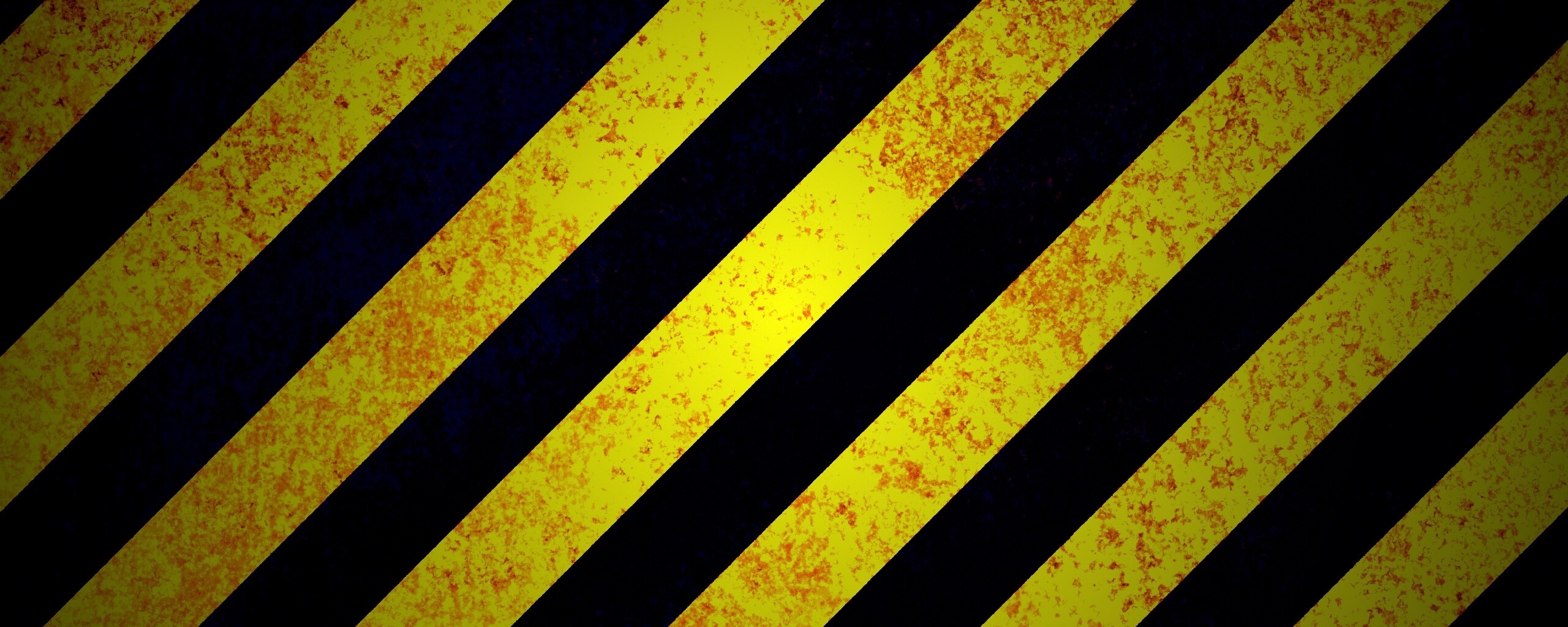 Предупреждающая черно-желтая штриховка обои
