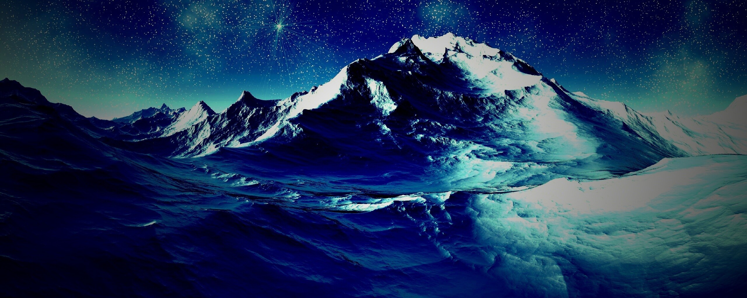 Северные горы обои