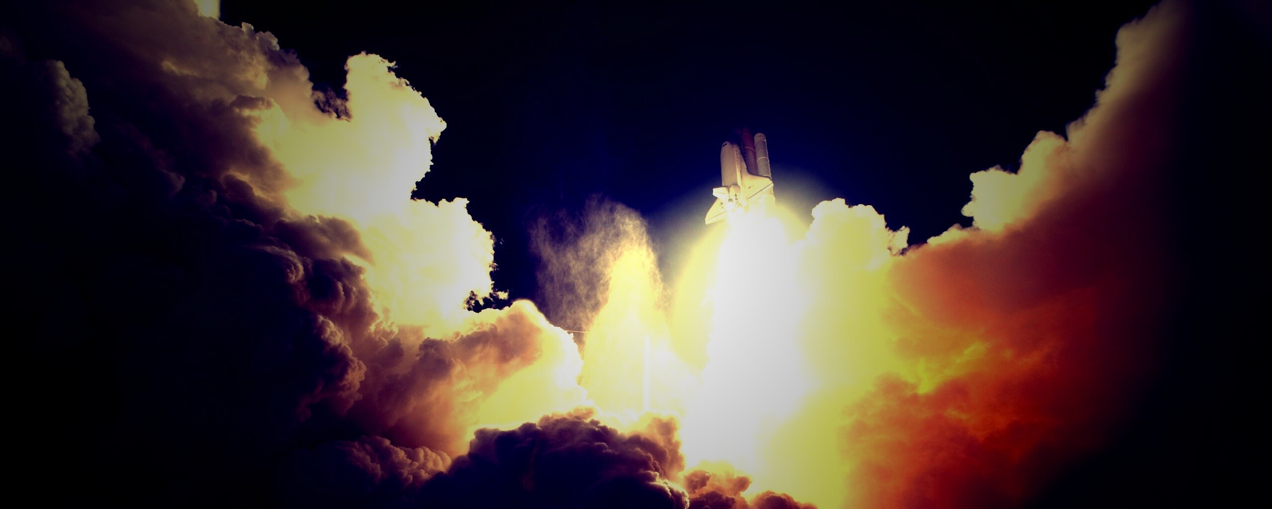 Взлет шатла обои