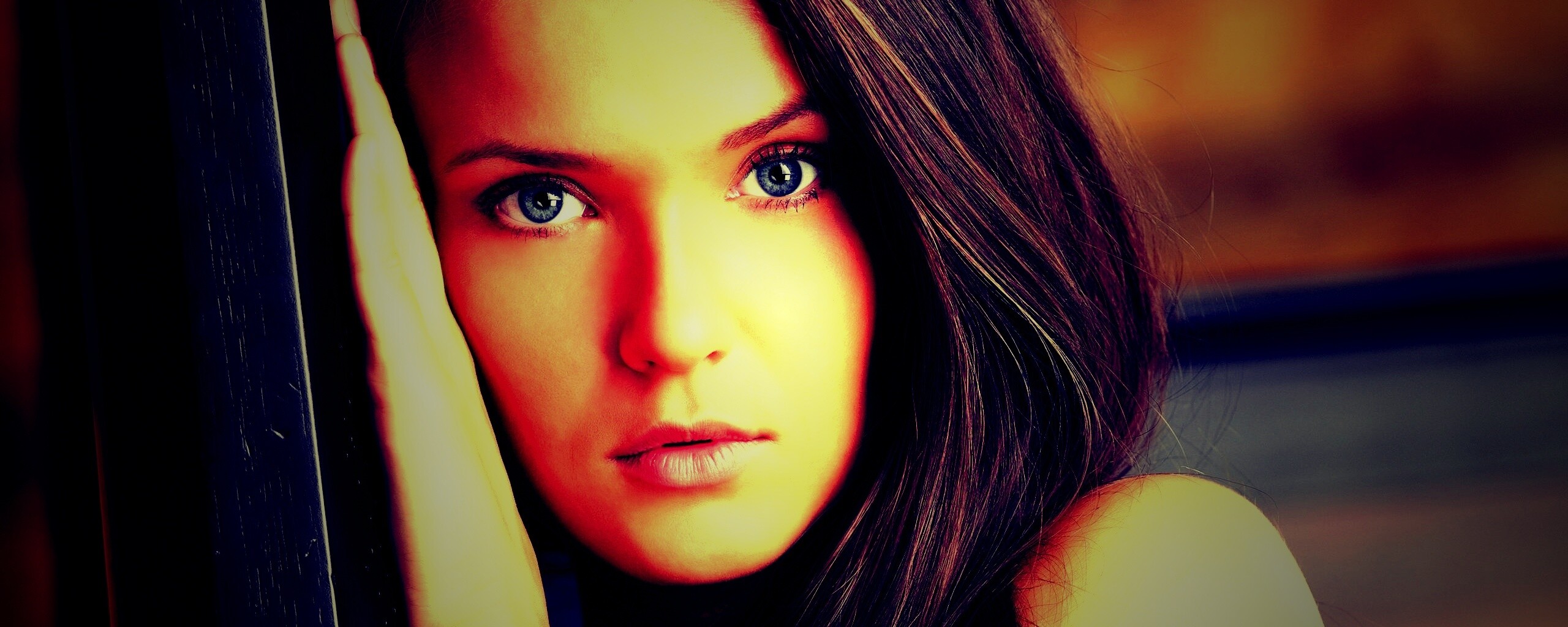 Выразительное лицо обои