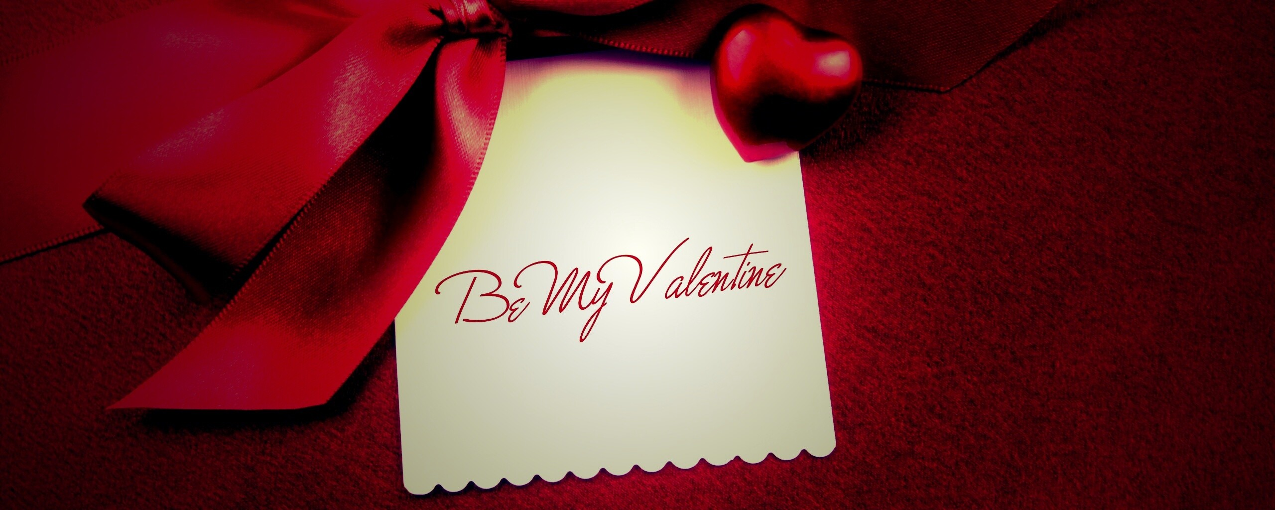 Открытка на день Святого Валентина обои