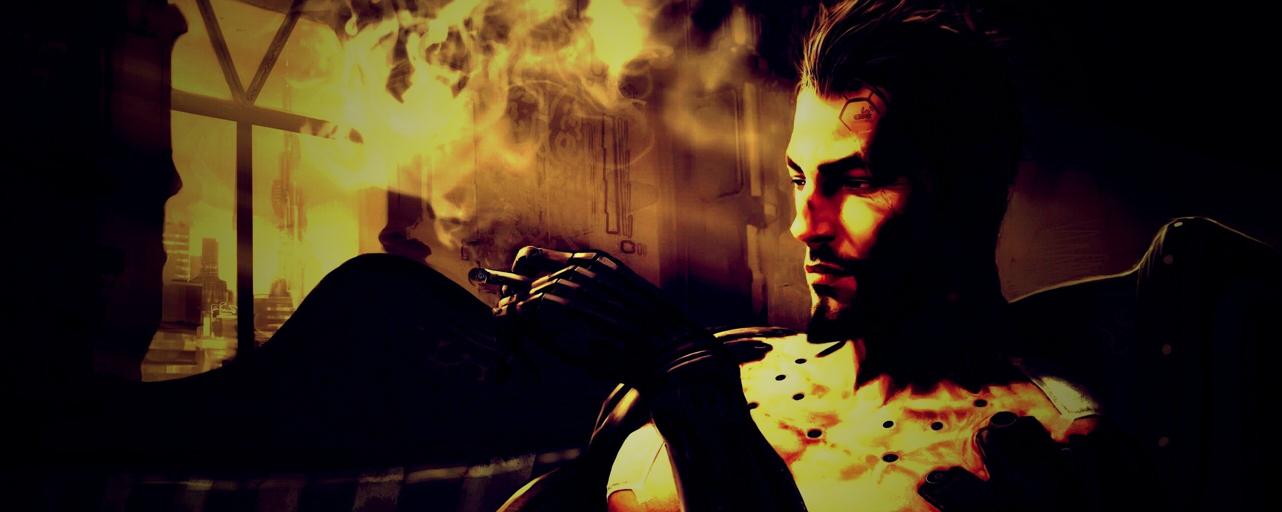 Киборг обои