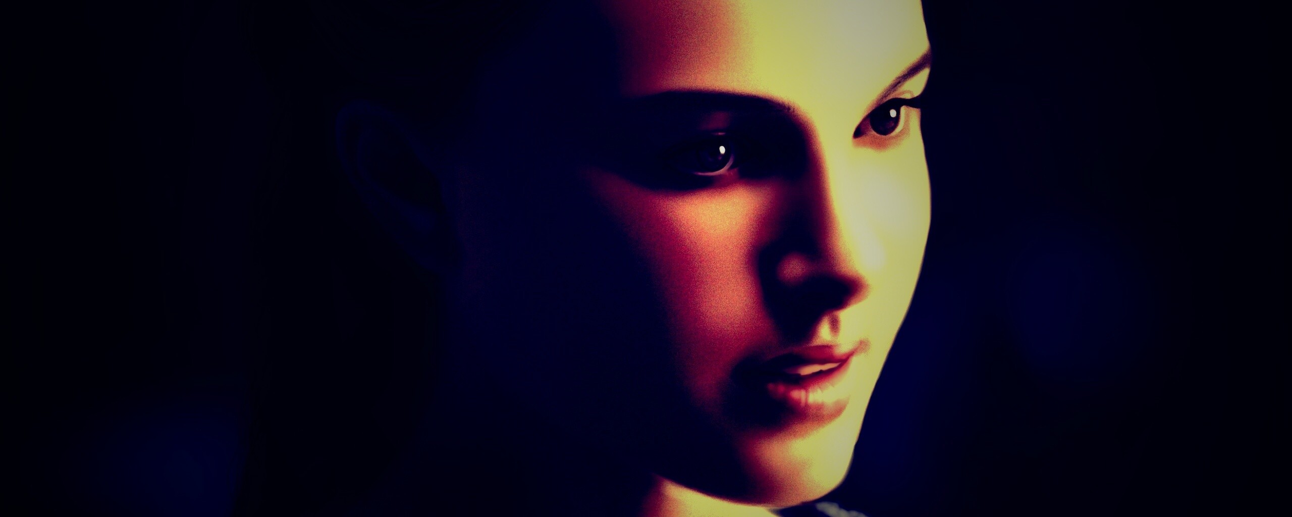 Лицо девушки обои