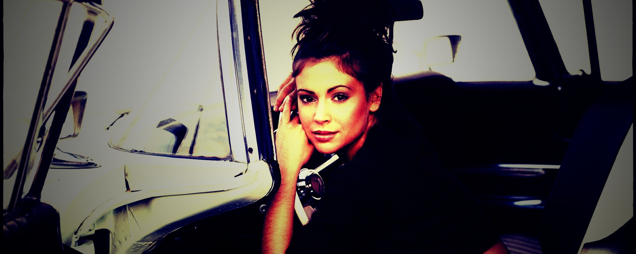 Алиса Милано обои