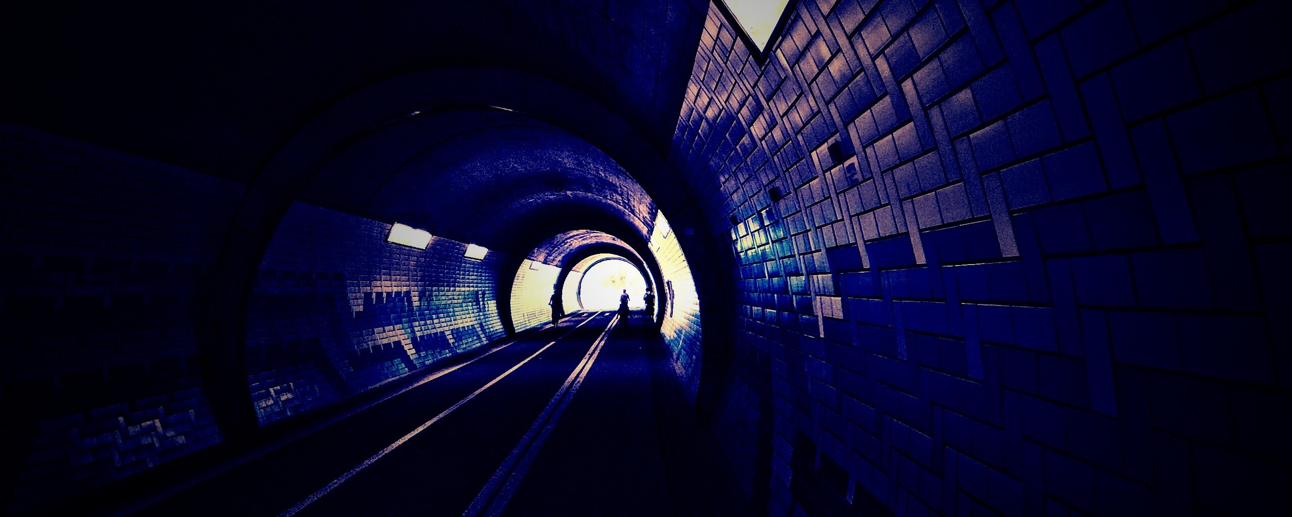 Пешеходный тоннель обои