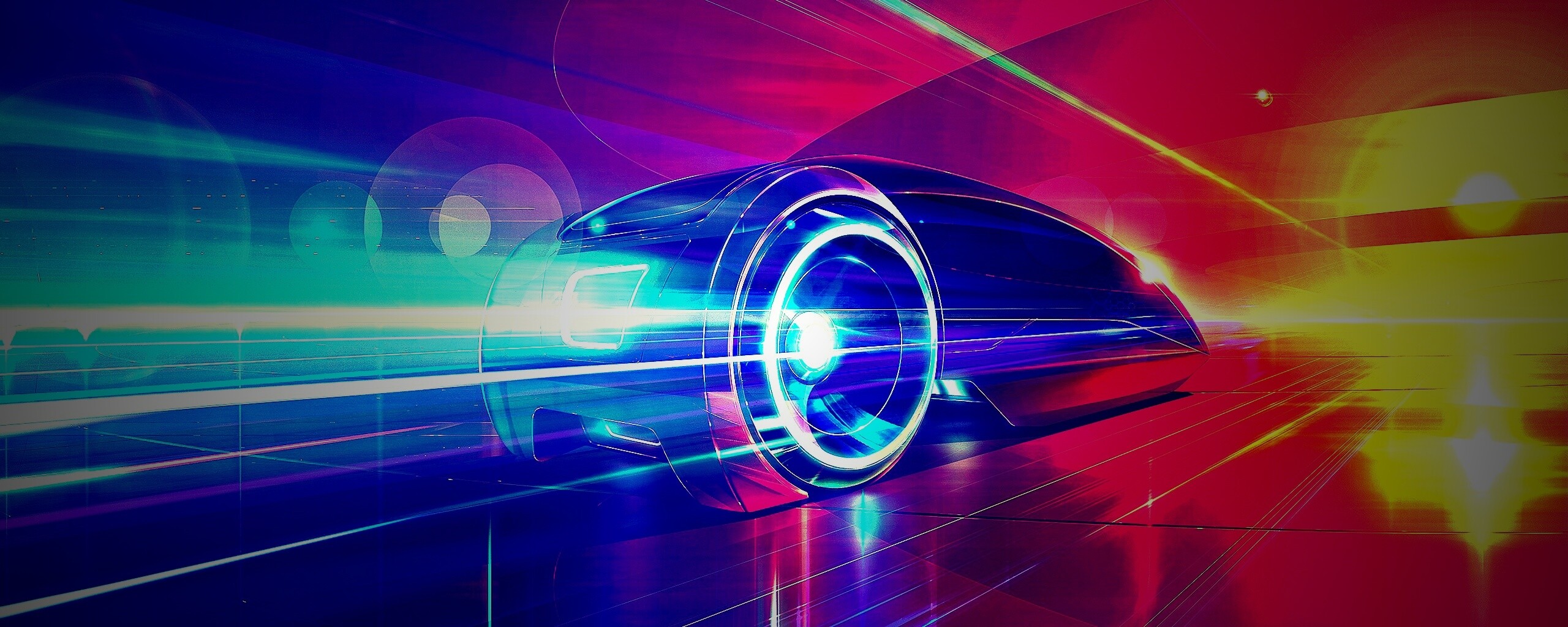 В закат обои