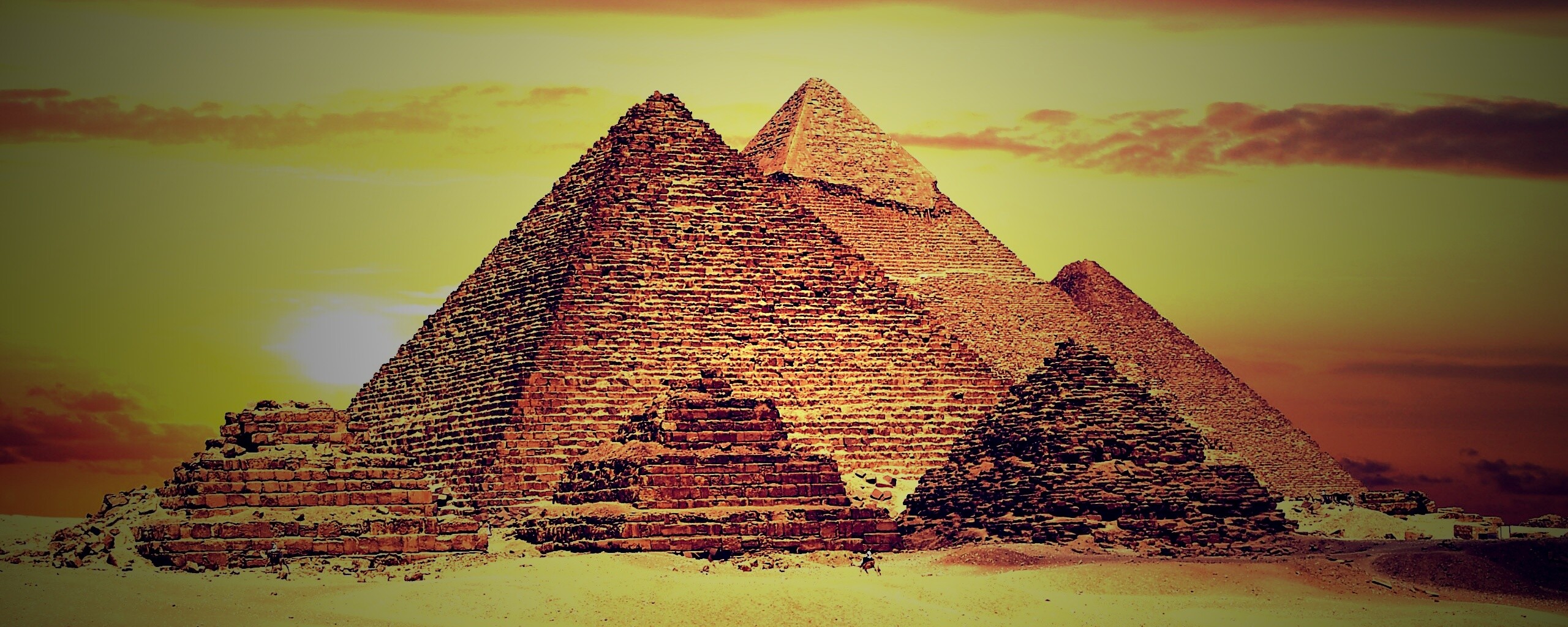 Великие пирамиды в Гизе обои