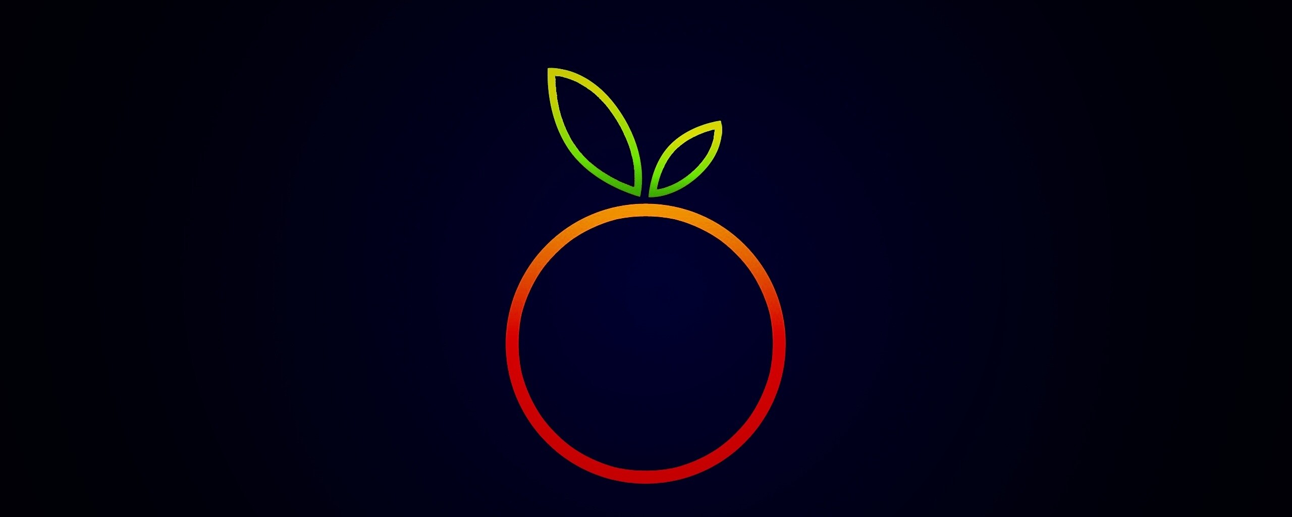 Стилизованная апельсинка обои