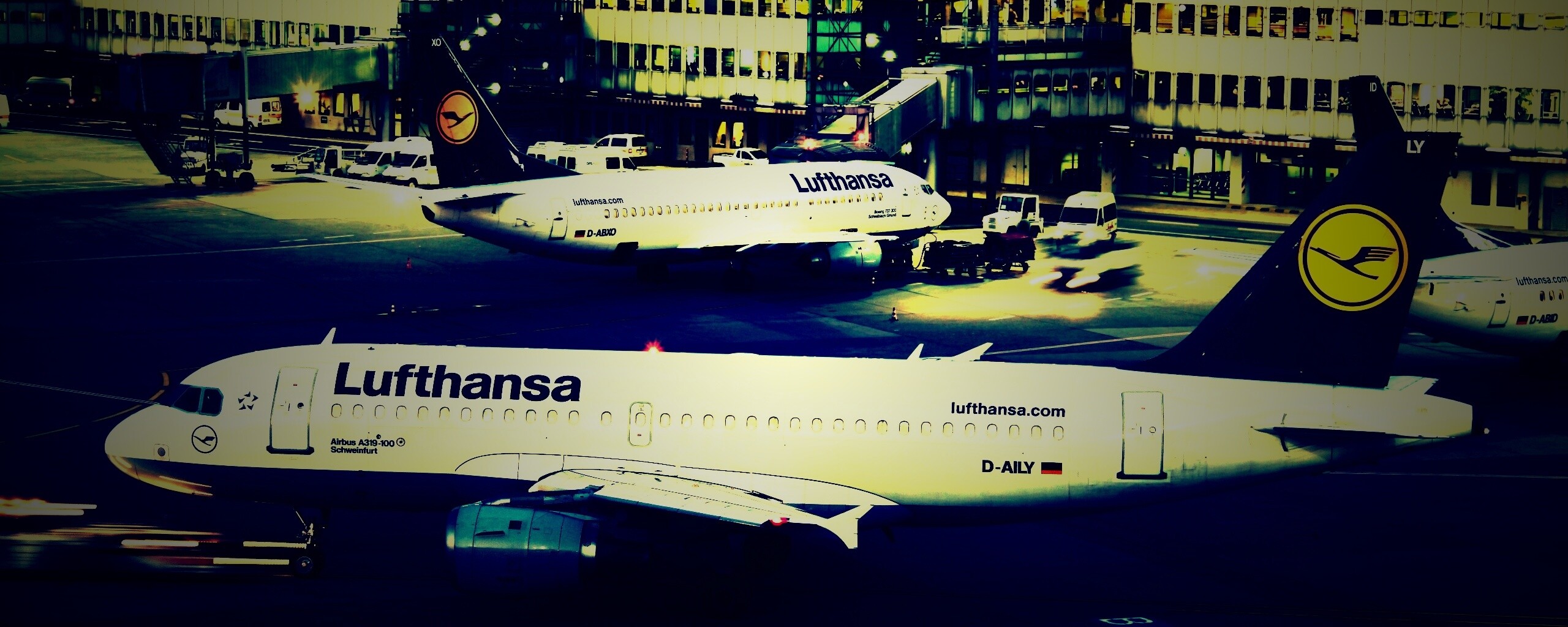 Атмосфера аэропорта обои