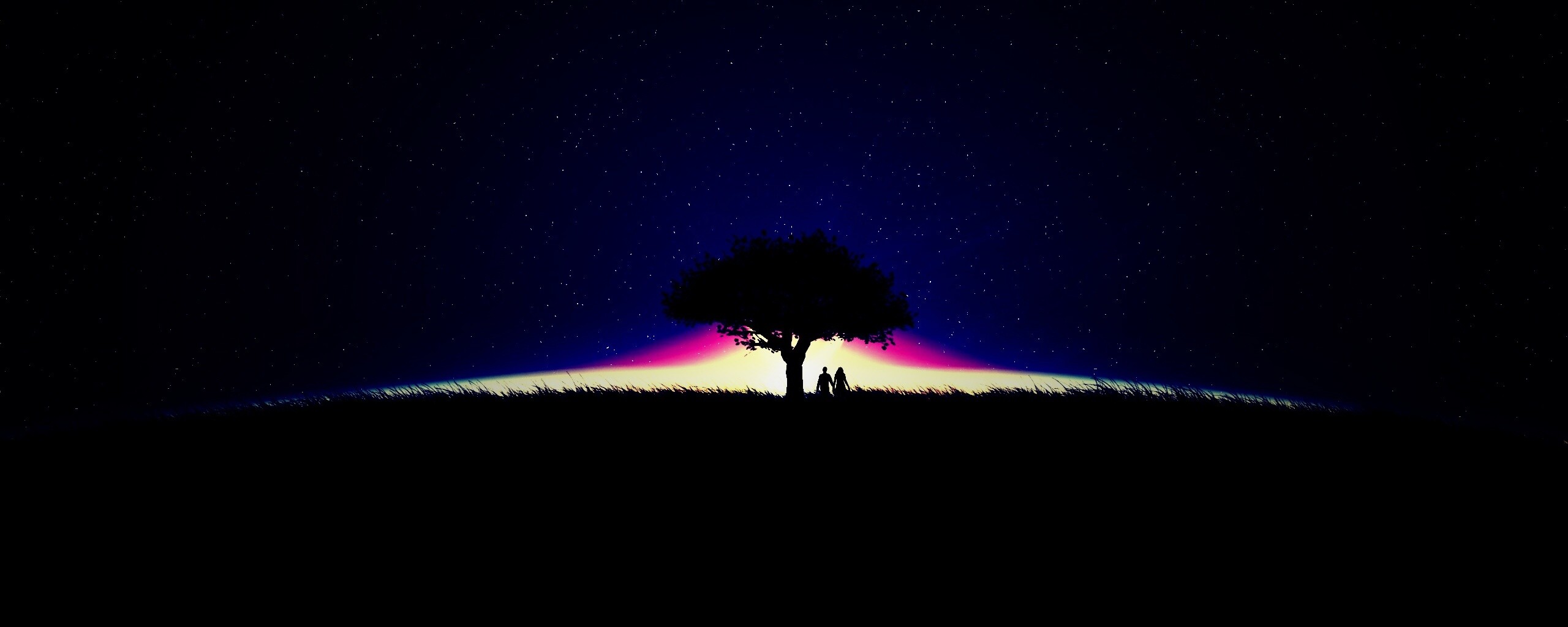 Звёздная ночь обои