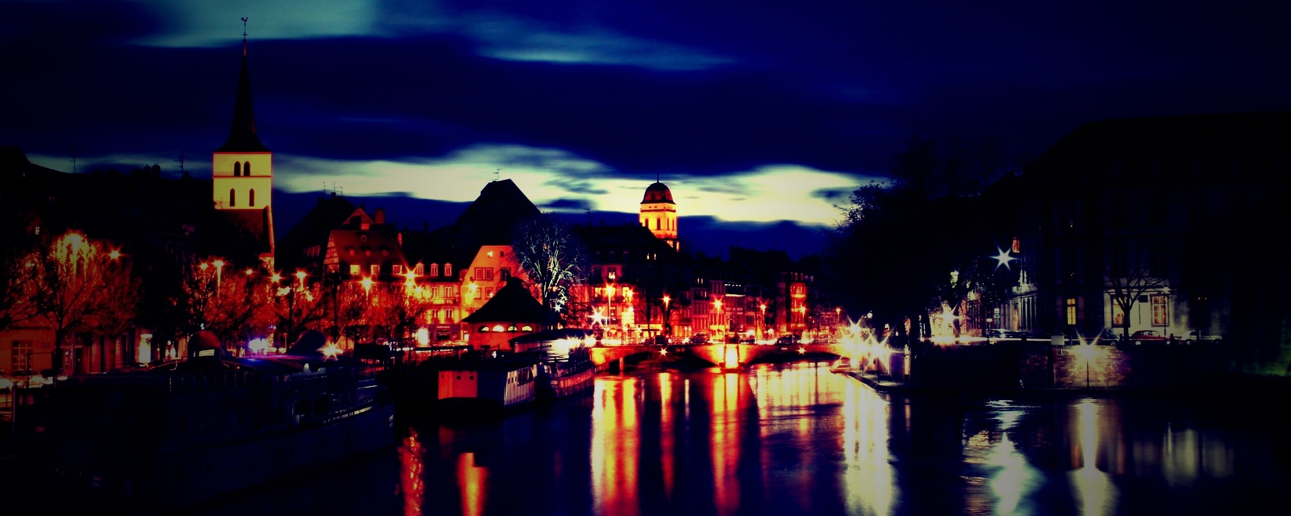 Город Страсбург обои