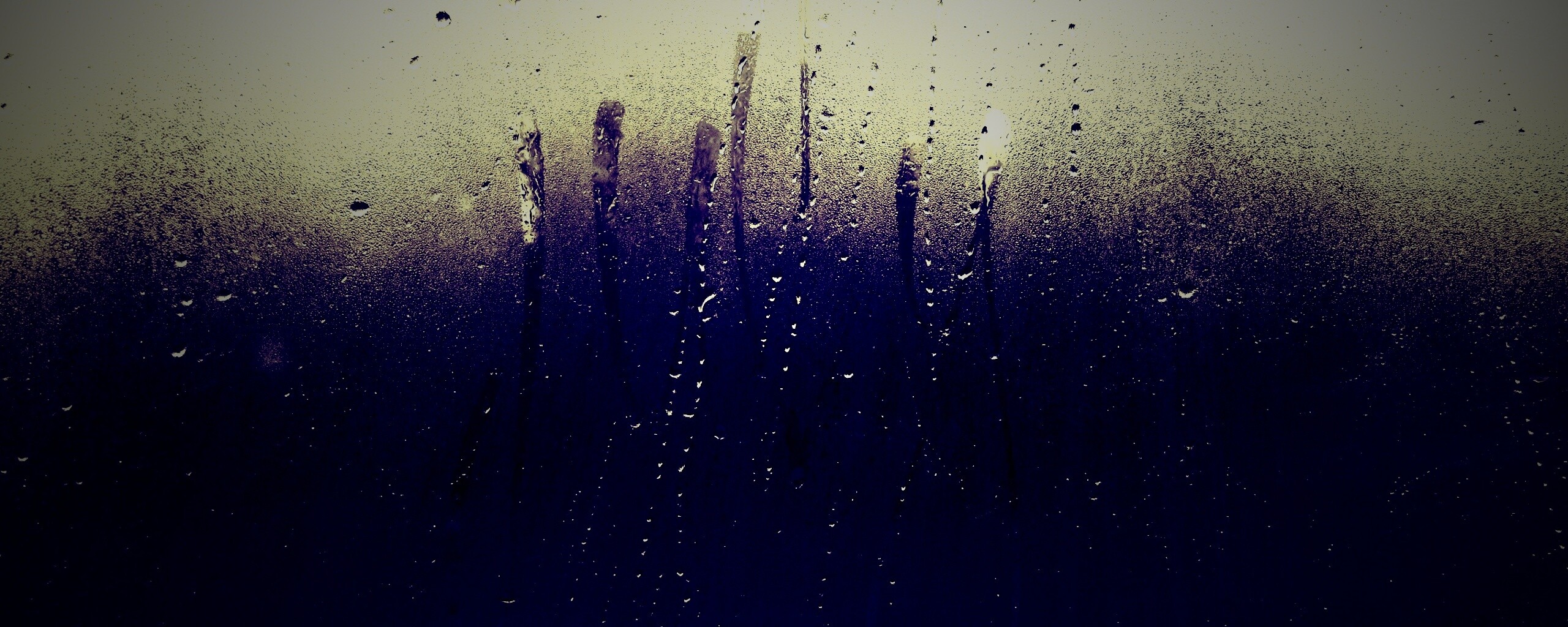 Запотевшее стекло обои