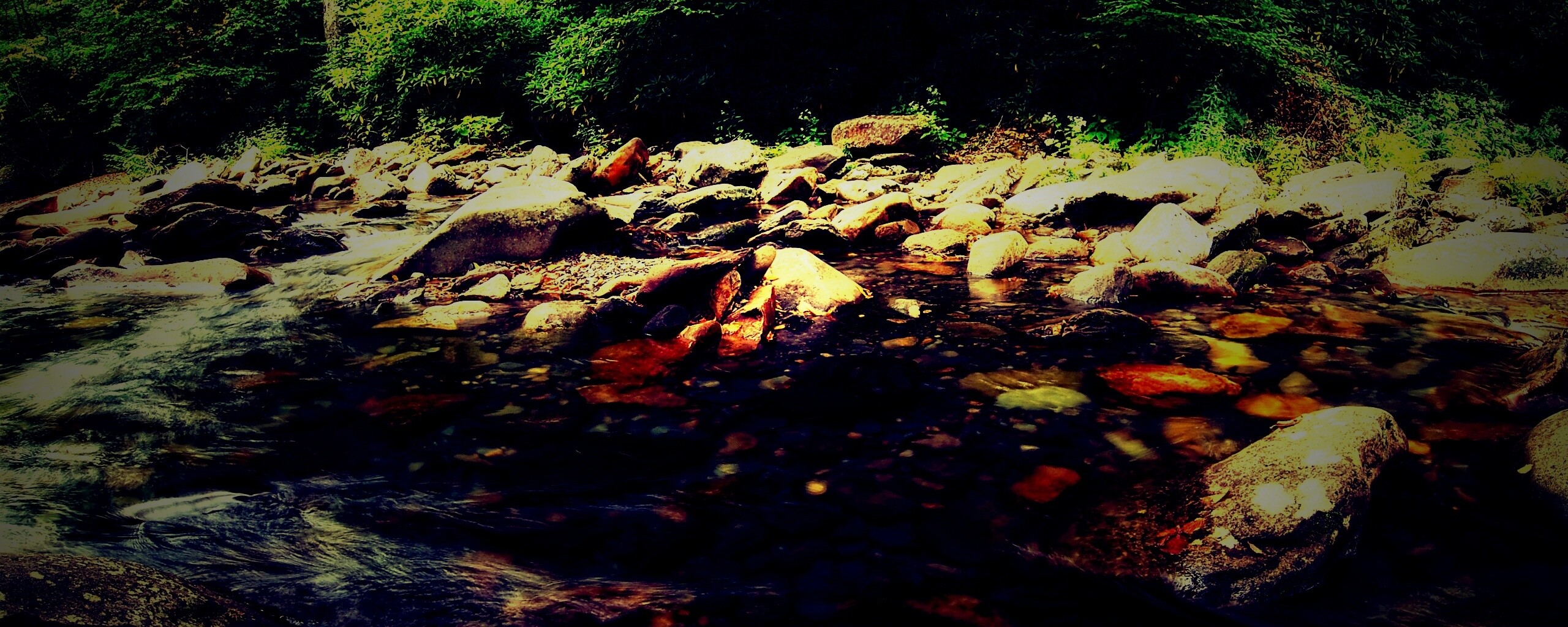 Гораня река обои