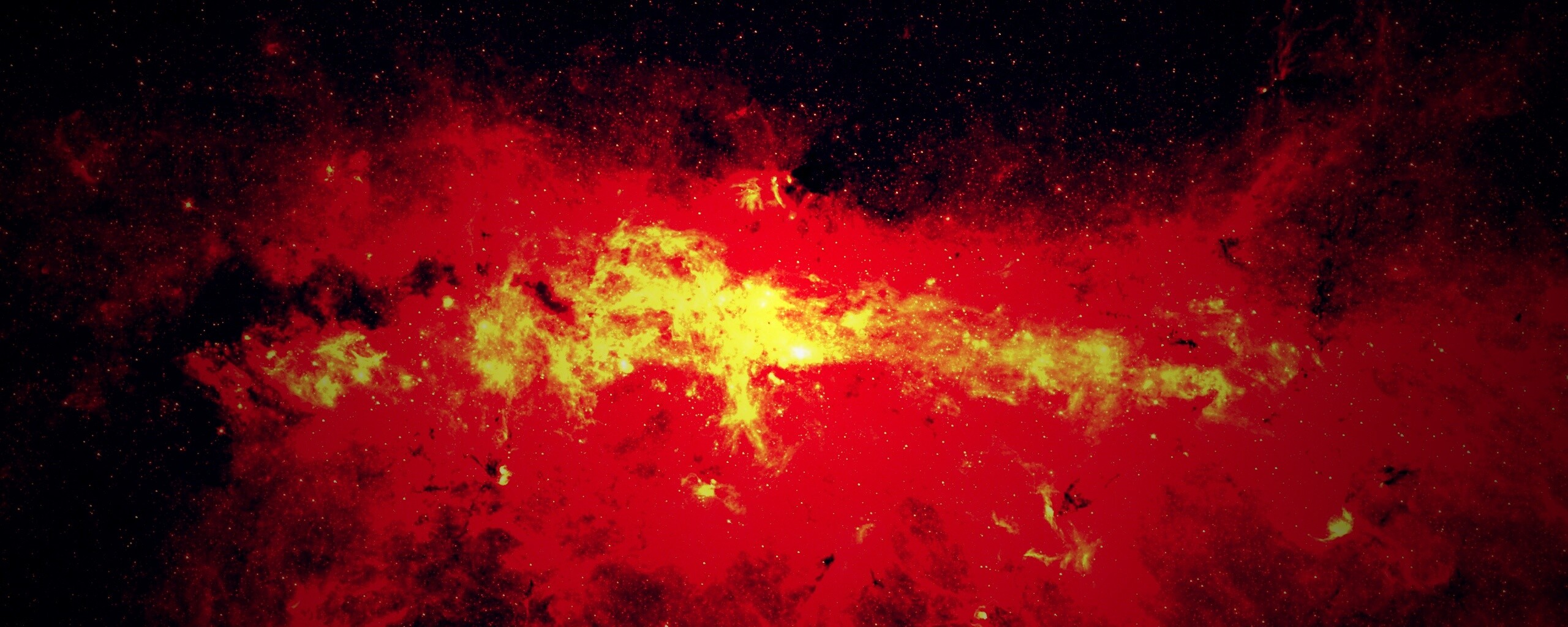 Кроваво-красная бездна обои