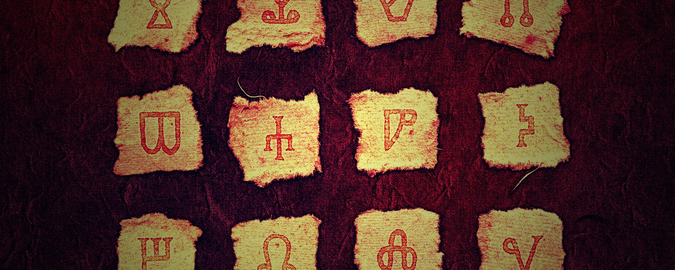 Бумажные символы обои