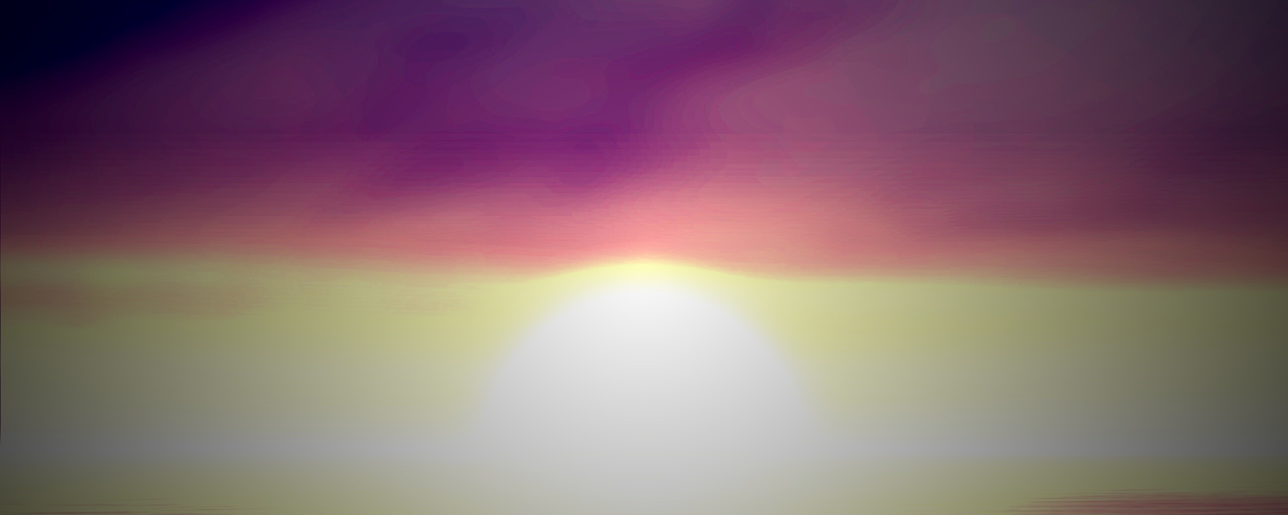 Нереальный закат обои