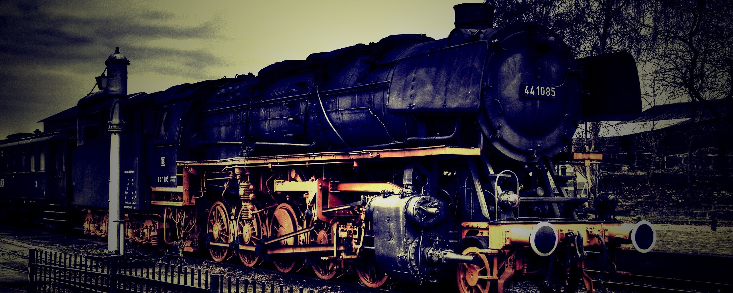 Паровой локомотив обои