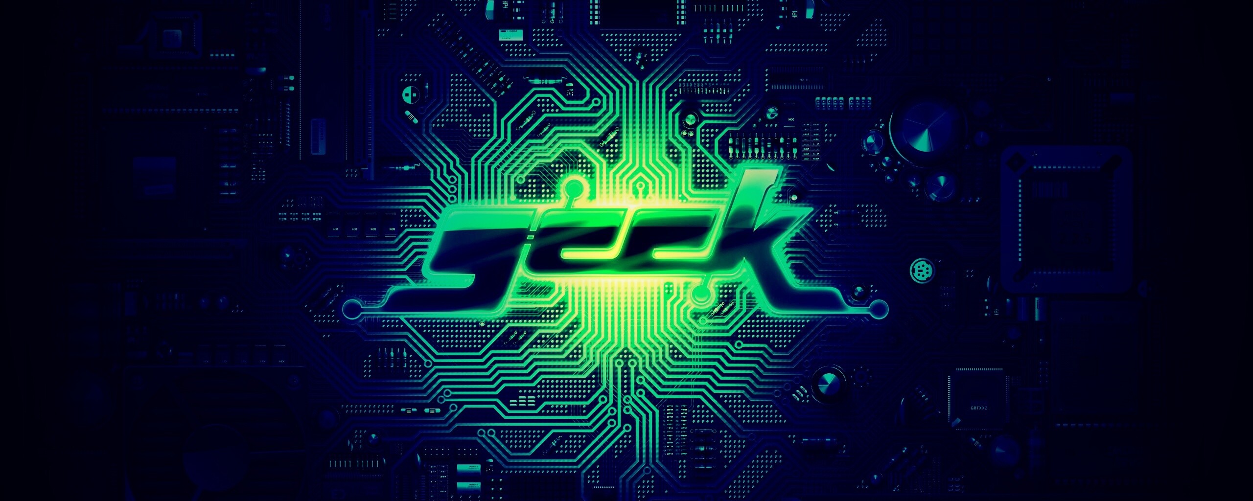 Печатная плата Geek обои