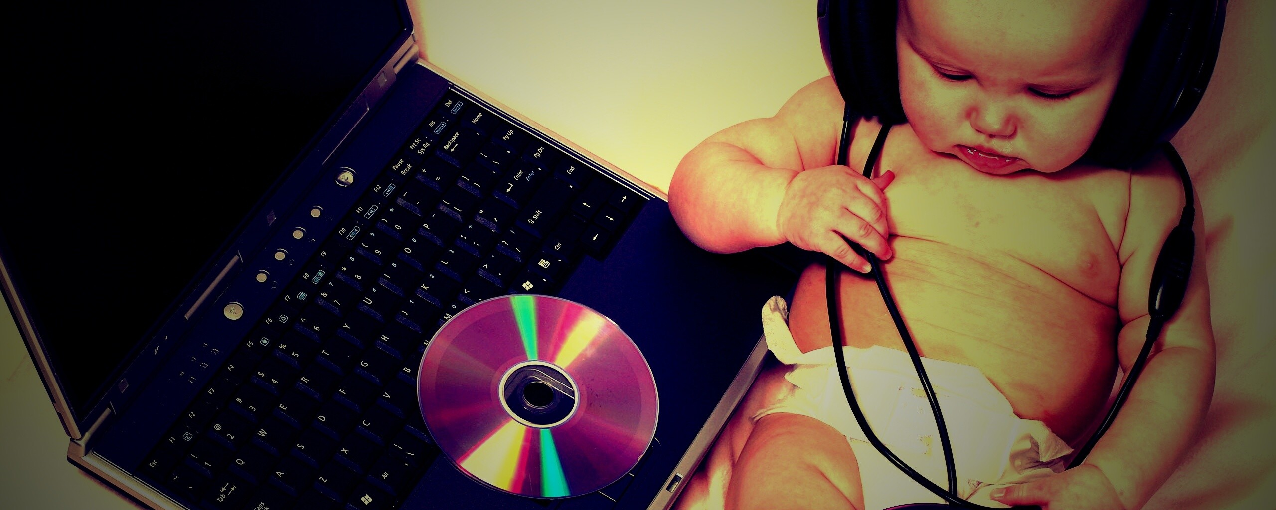 Маленький диск жокей обои