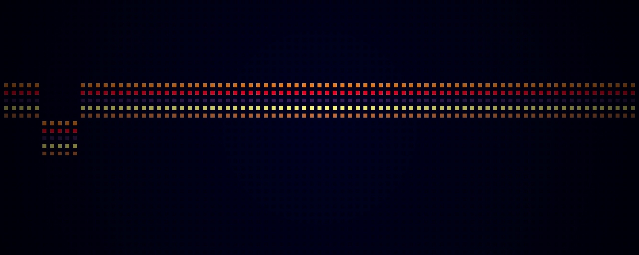 Пиксельная радуга обои