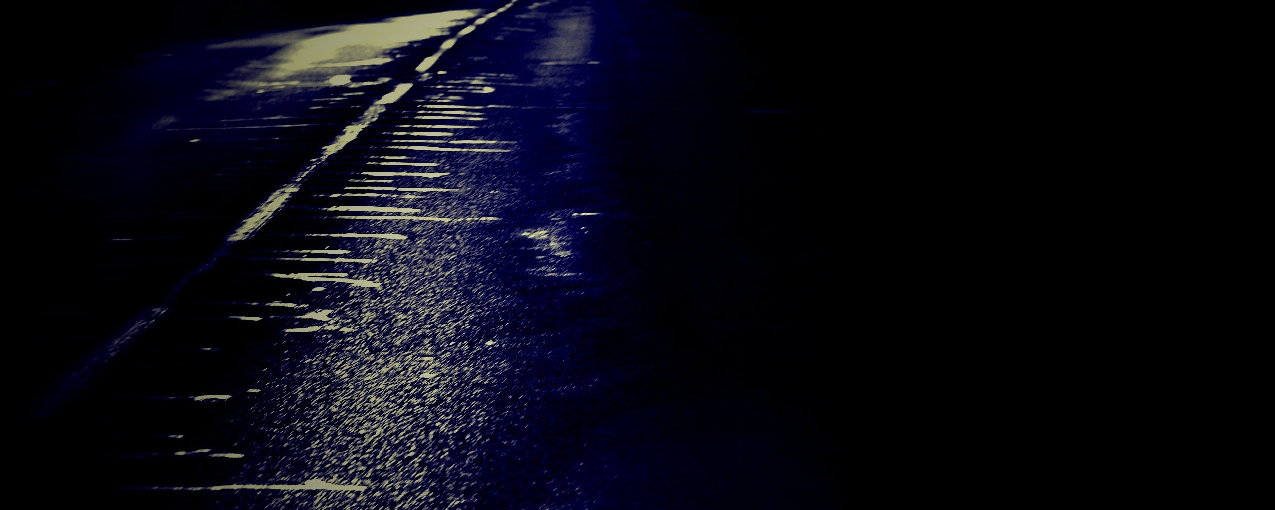 Ночная дорога обои