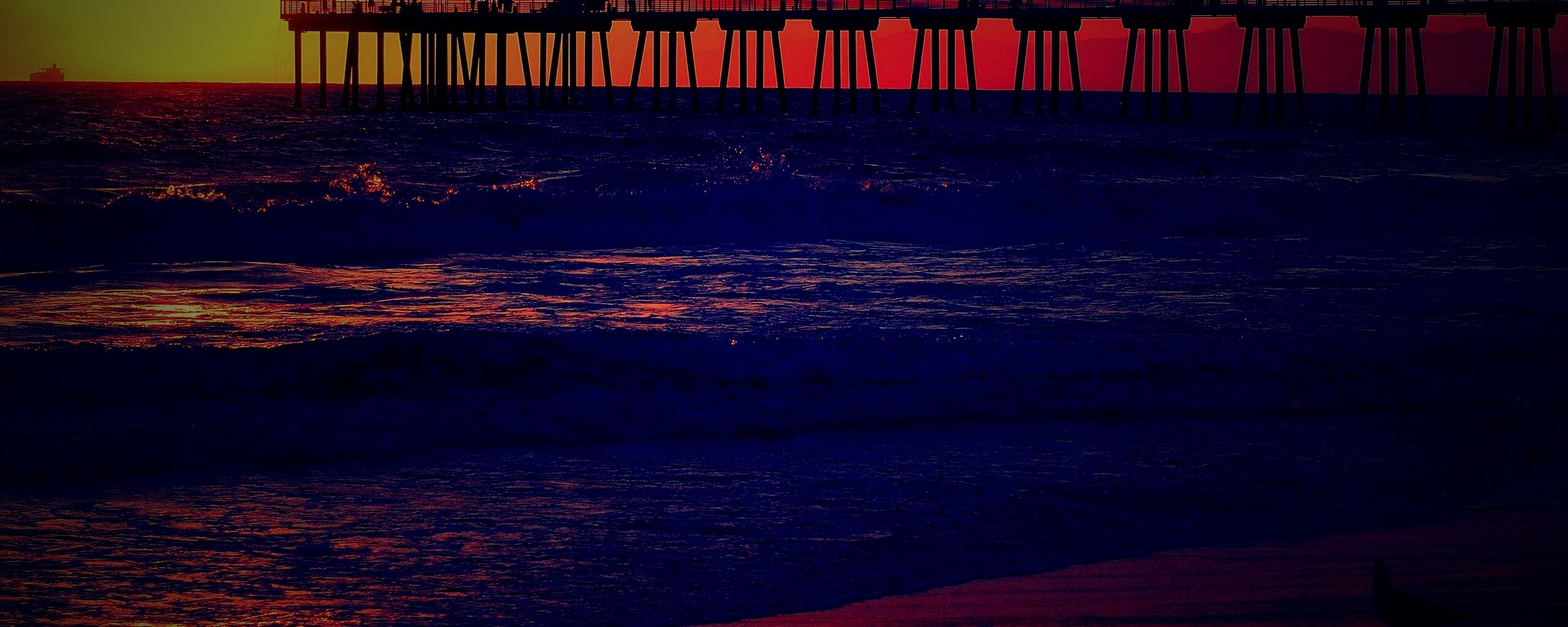 Морская терасса обои