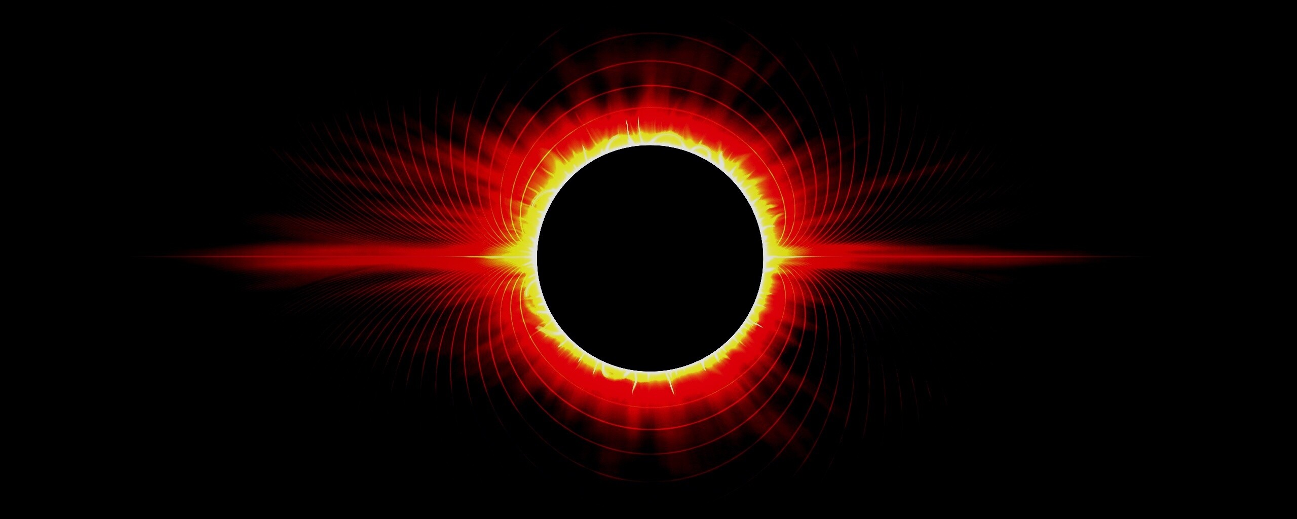 Солнецное затмение обои