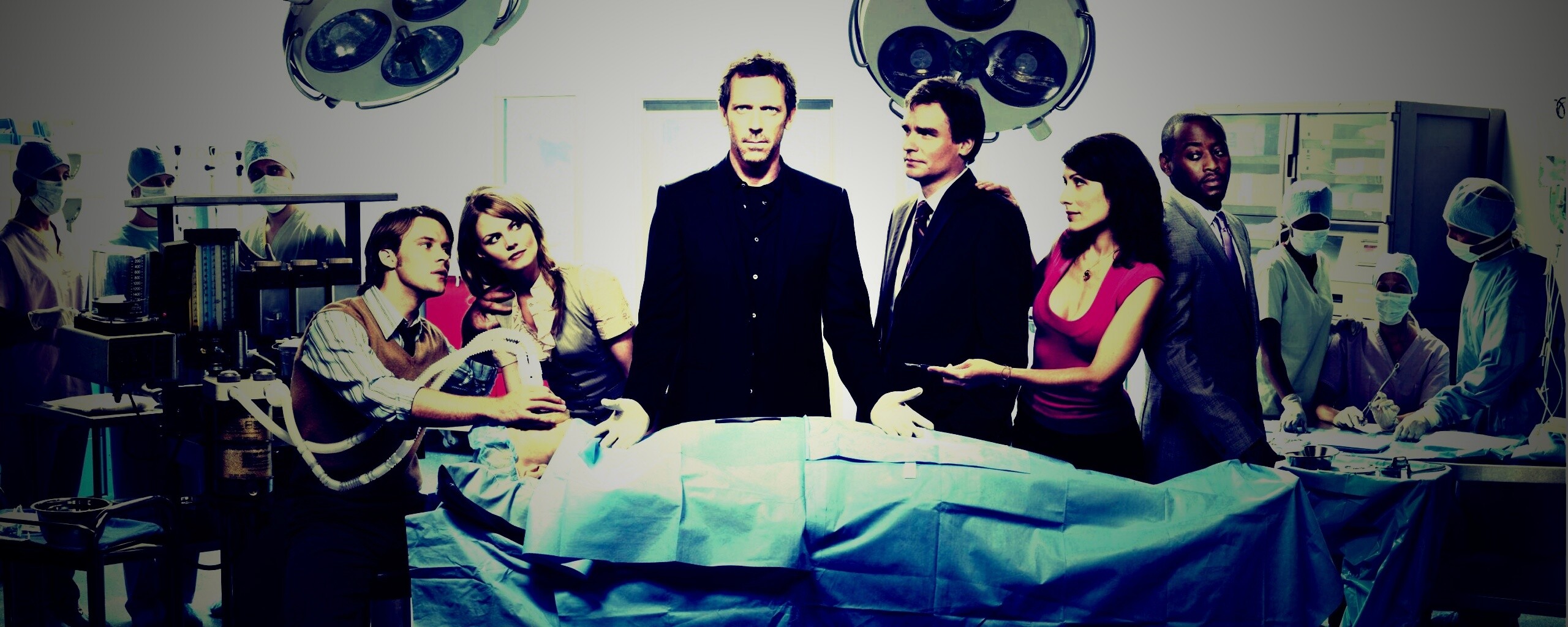 Герои сериала "Доктор Хаус" обои