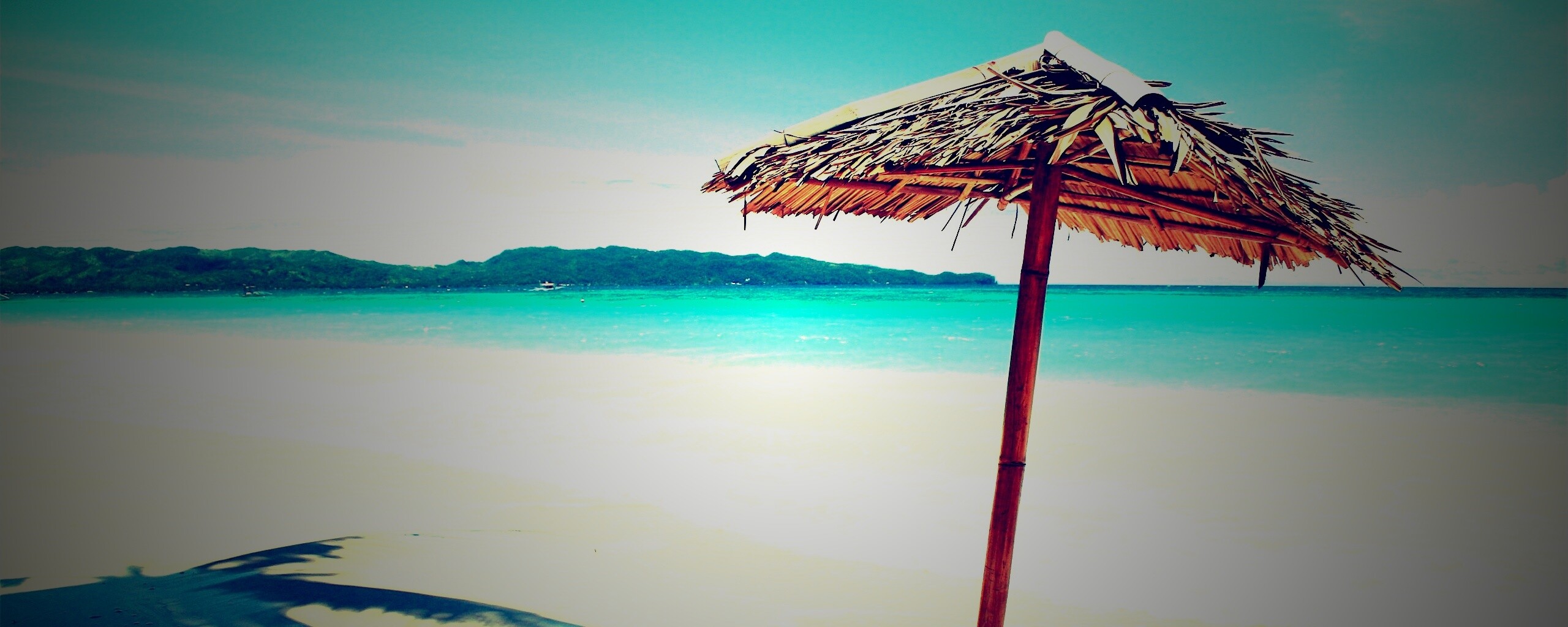 Тросниковый зонт обои